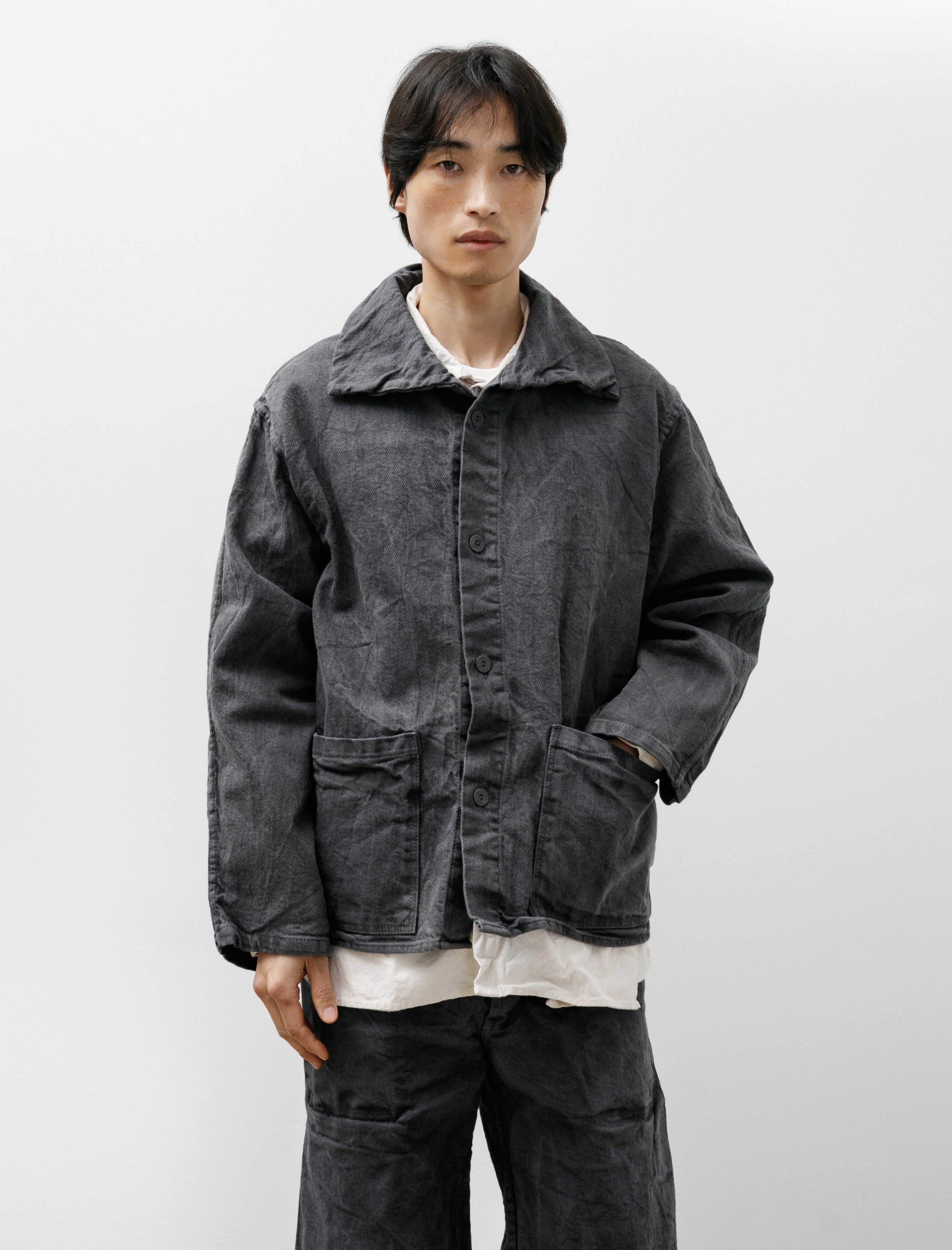 Tender 931 Scout Jacket Cotton Blackout Grey Logwood