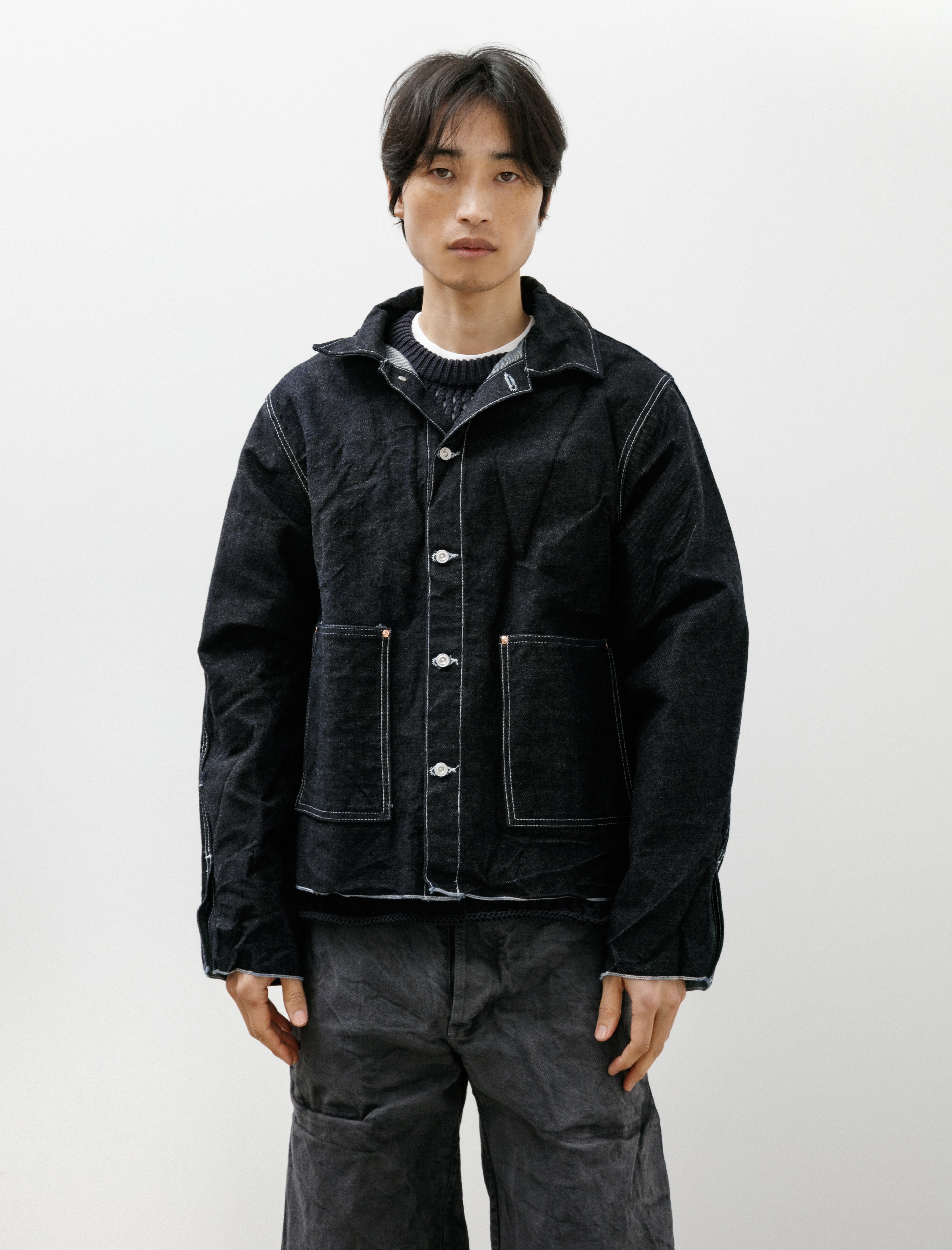 Tender 904 Cross Cut Jean Jacket 16oz Rinsed