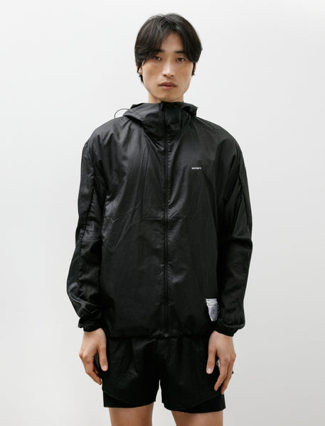 Satisfy Pertex Diamond Fuse Windbreaker Black – Neighbour