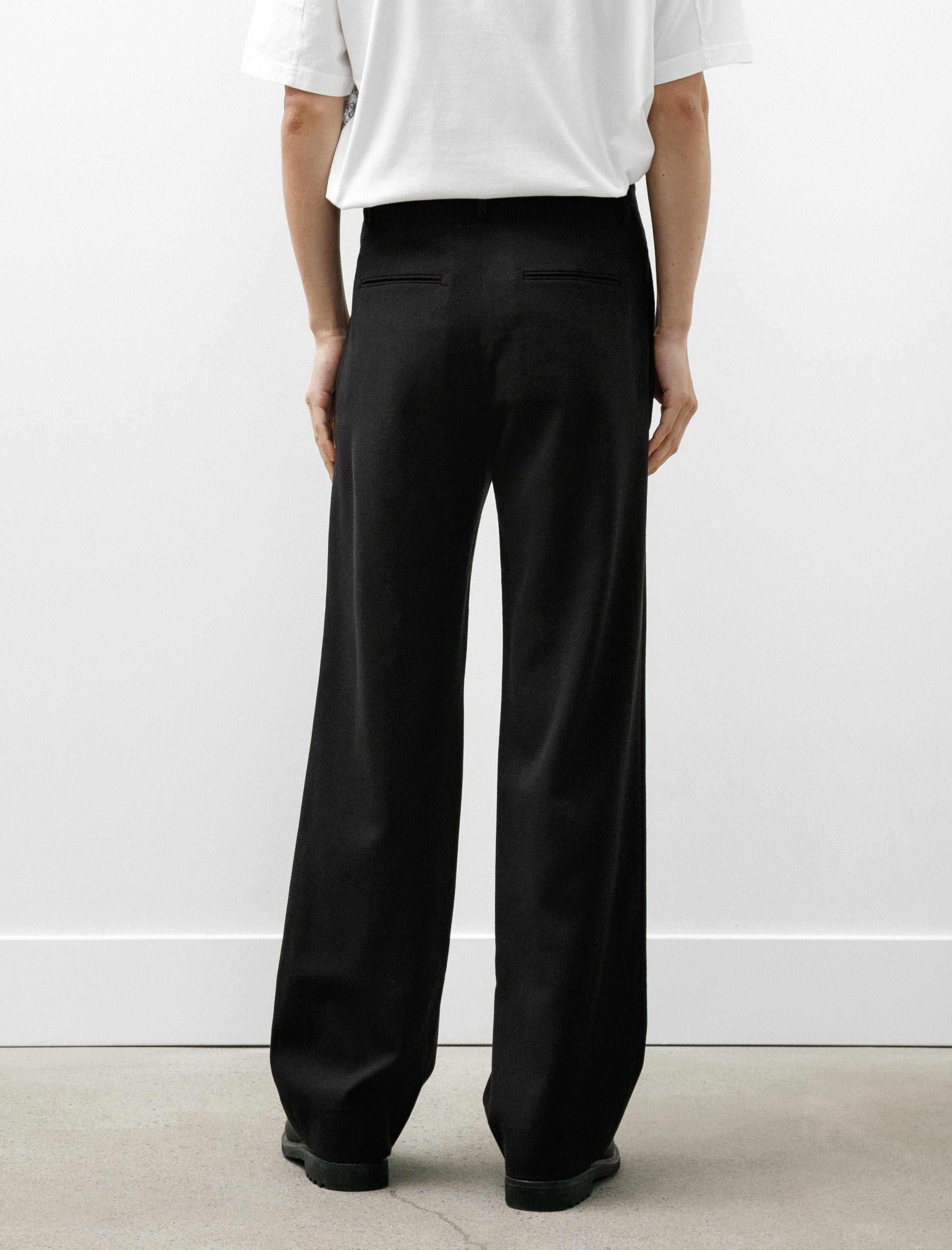 Seya Reporter Pants Summer Herringbone Mud Indigo