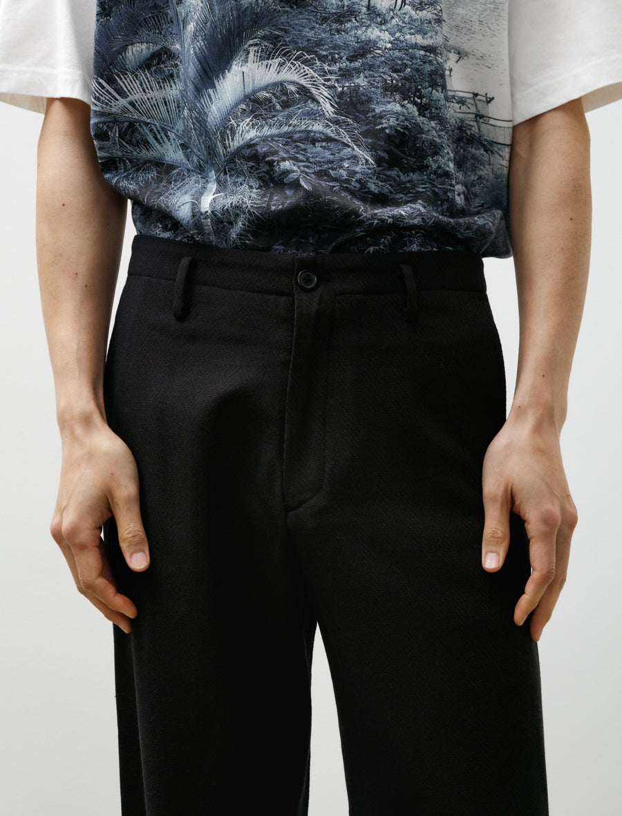 Reporter Pants Summer Herringbone Mud Indigo - Image 7