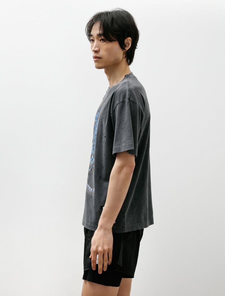 MothTech T-Shirt Aged Black Eagle - Image 3