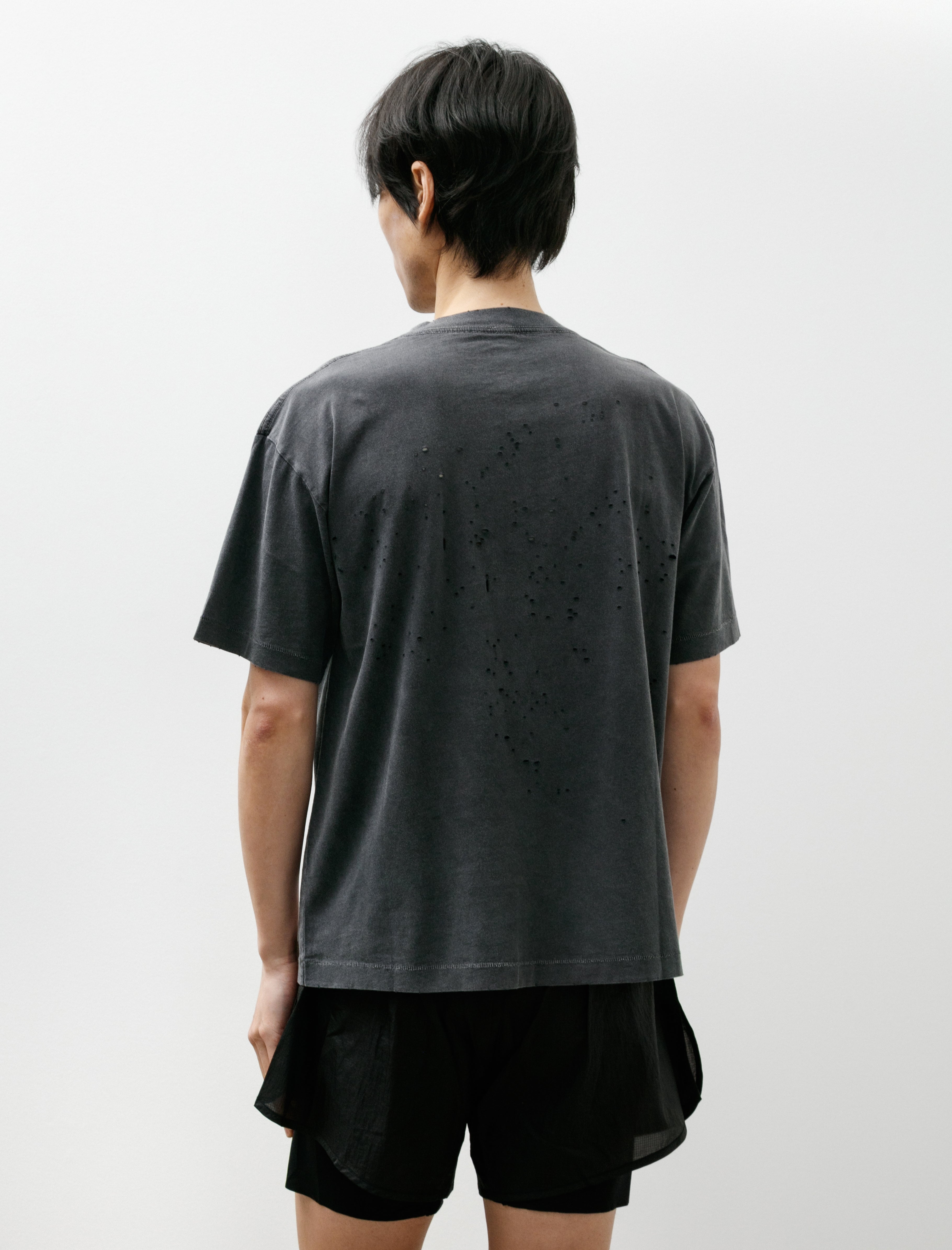 Satisfy MothTech T-Shirt Aged Black