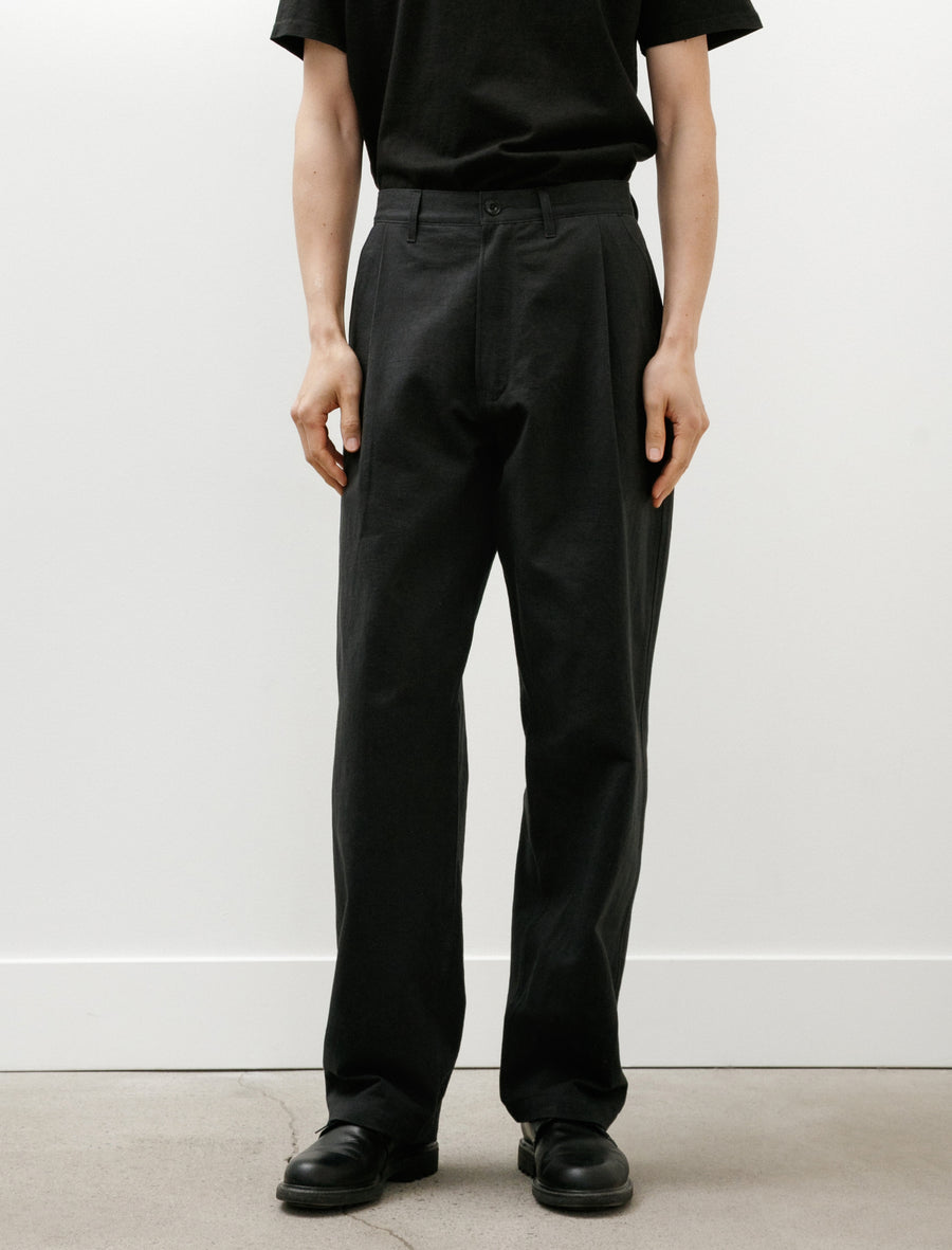 Pleated Trousers Asphalt - Image 4
