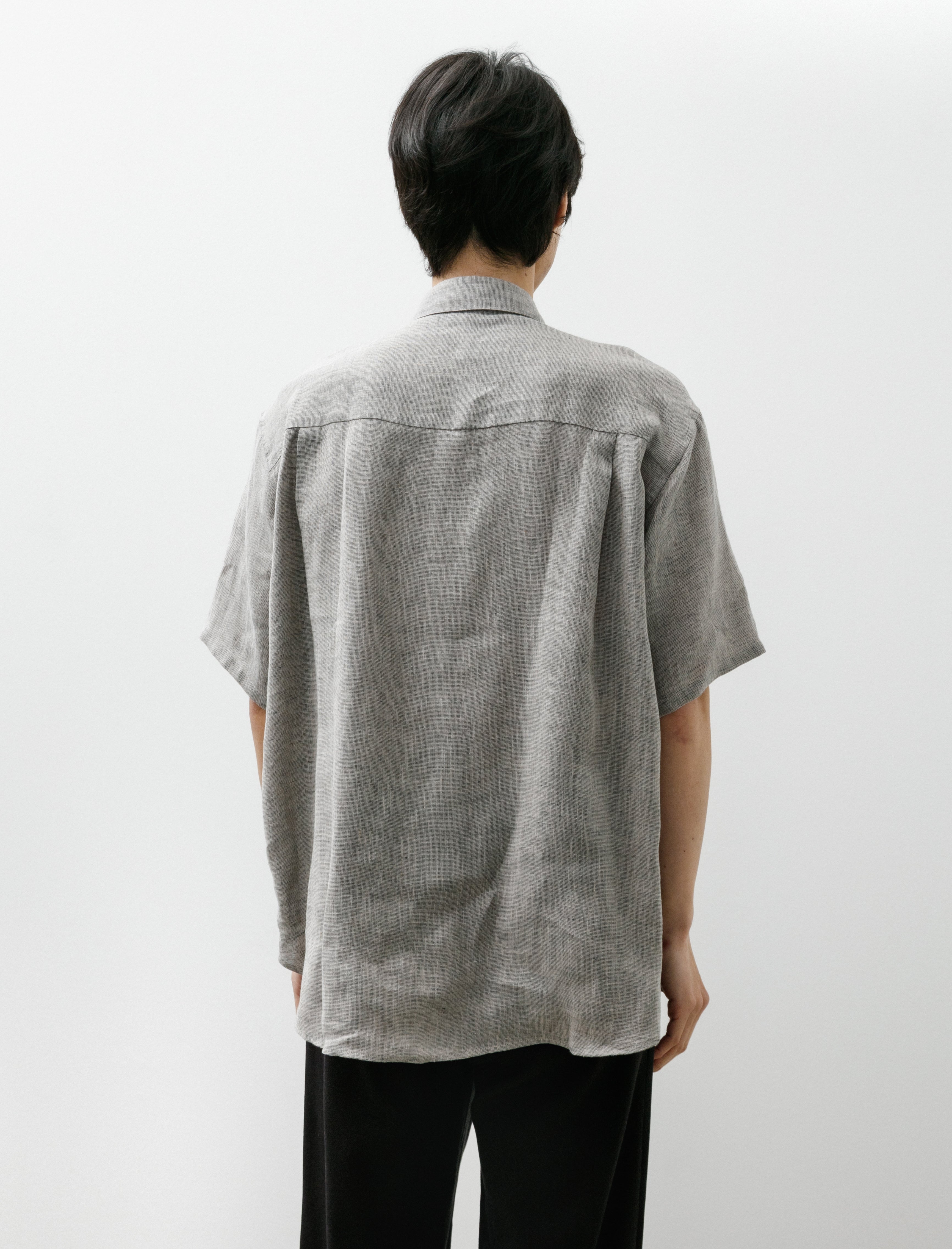 Seya Eternal Summer Shirt Linen Mesh Grey Mix – Neighbour