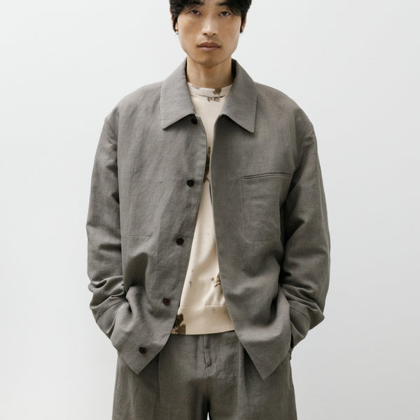Seya Lao Blouson Kersey Chambray Linen Clay – Neighbour