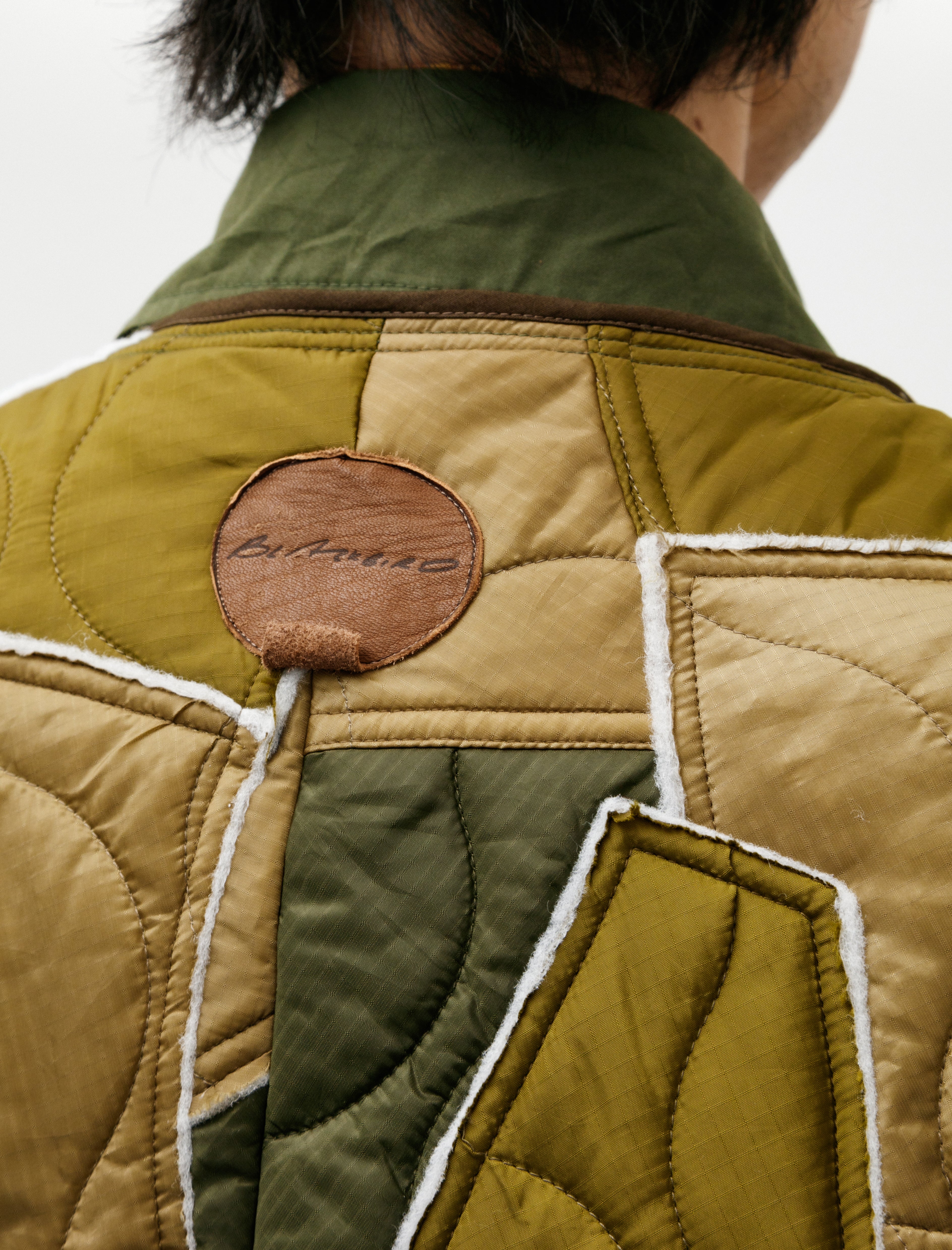 Blackbird Motorcycle Half Coat Olive