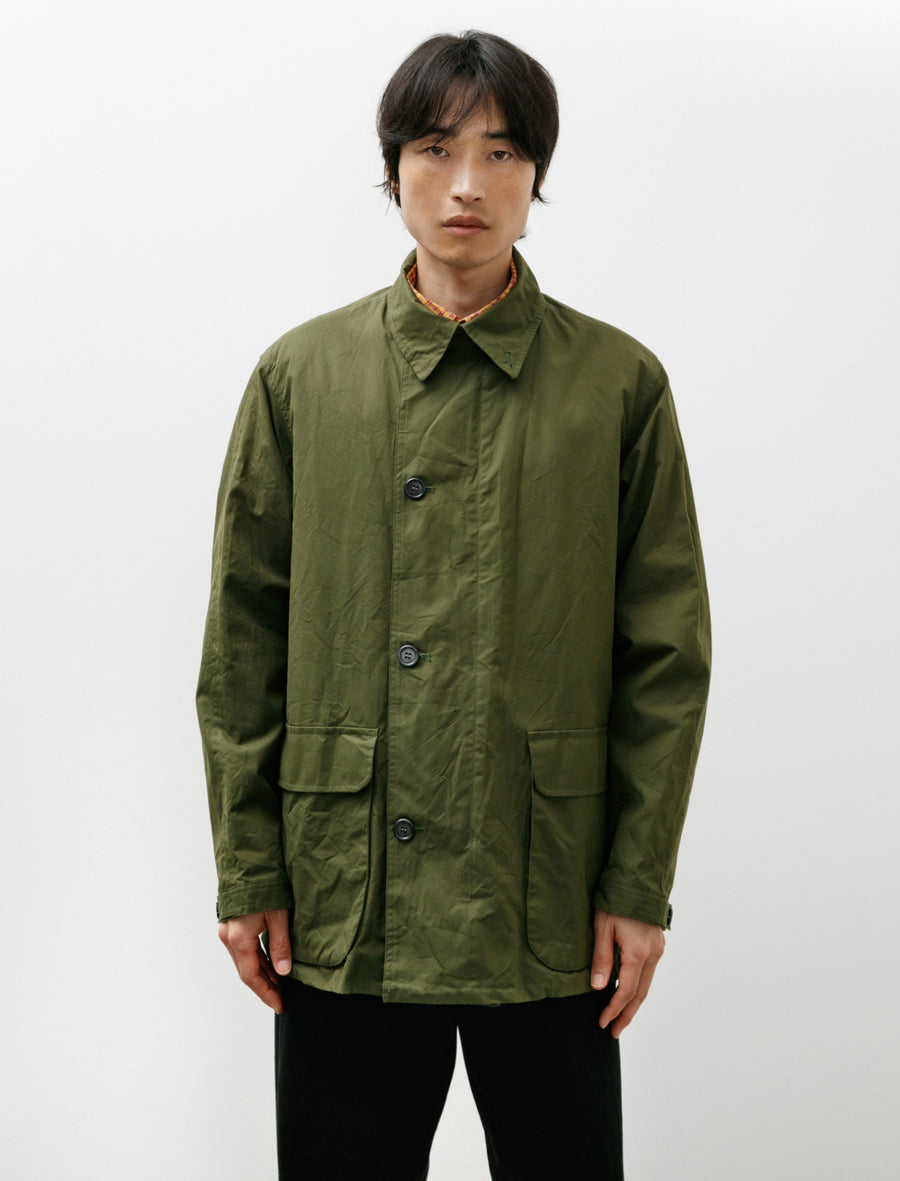 Motorcycle Half Coat Olive - Image 7