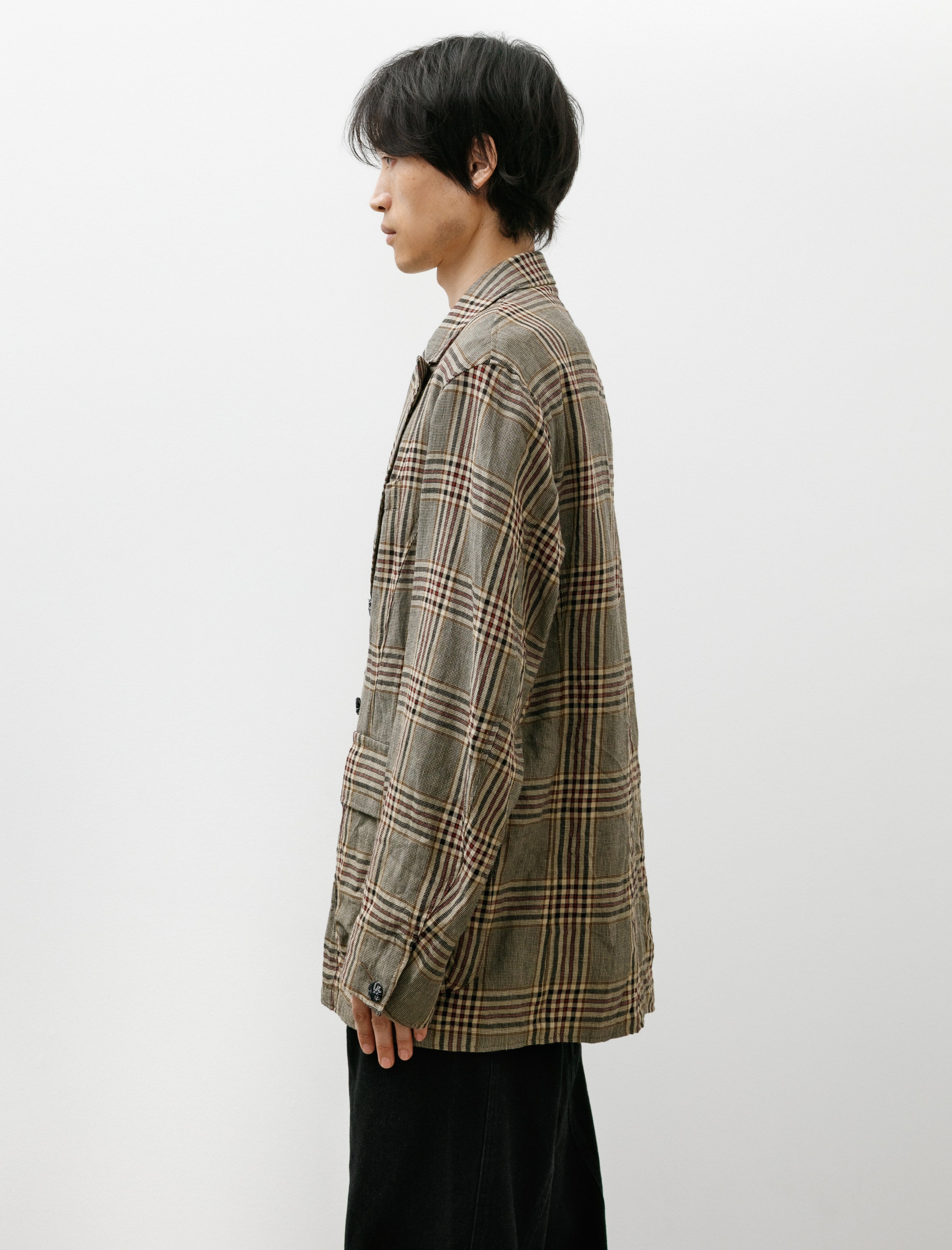 Blackbird Double Breasted Director's Jacket Check