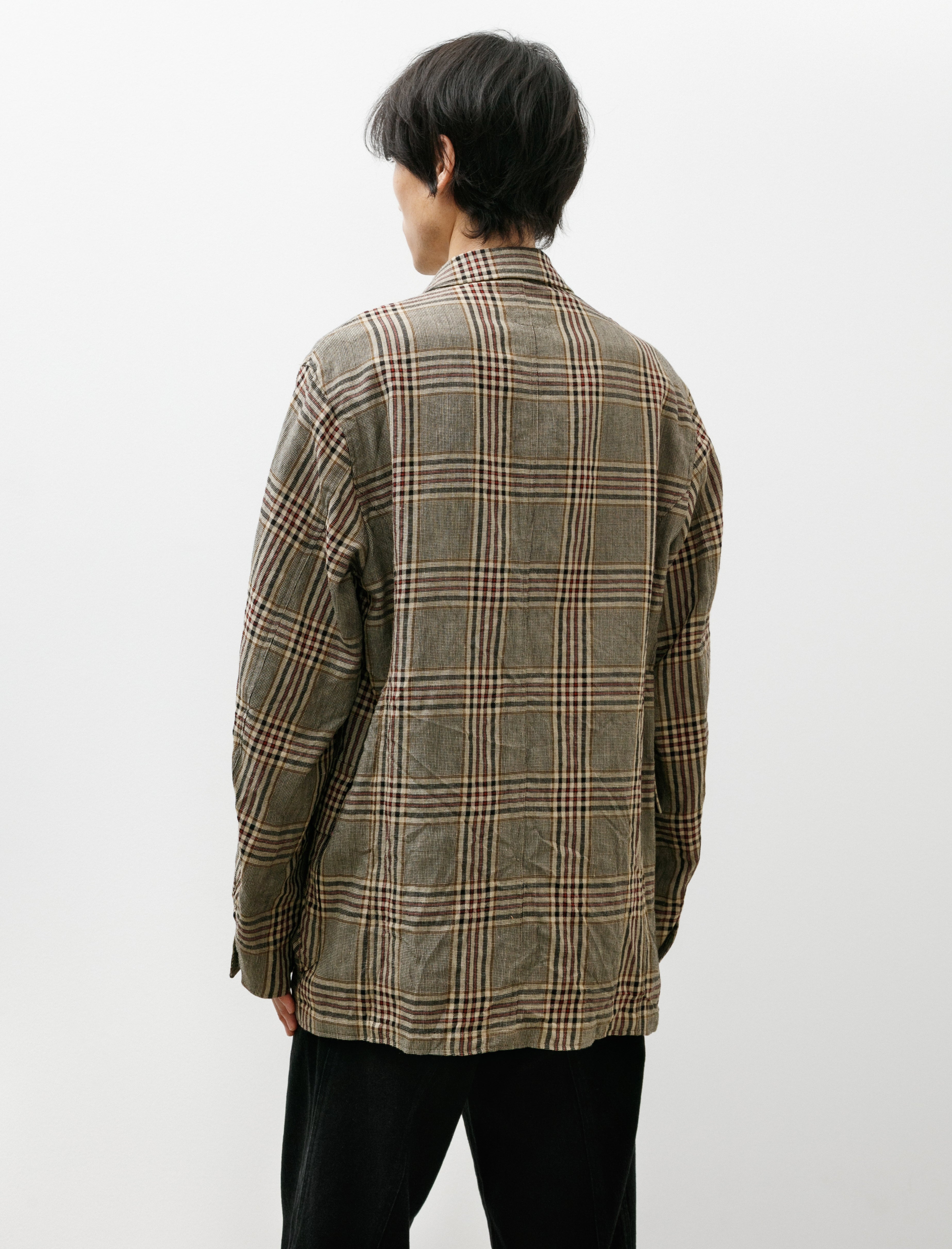 Blackbird Double Breasted Director's Jacket Check