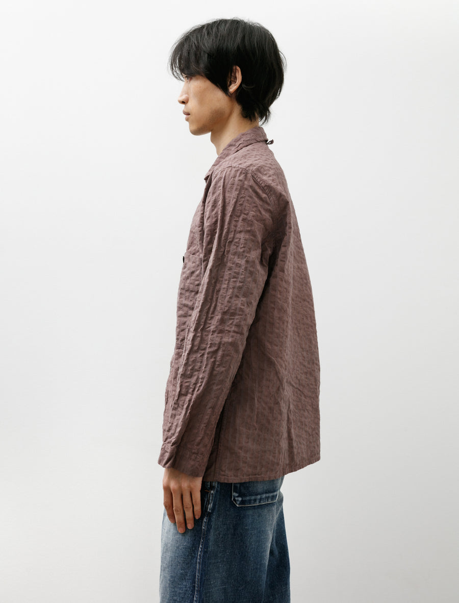 Industrial Over Shirt Italian Stripe Dyed - Image 3
