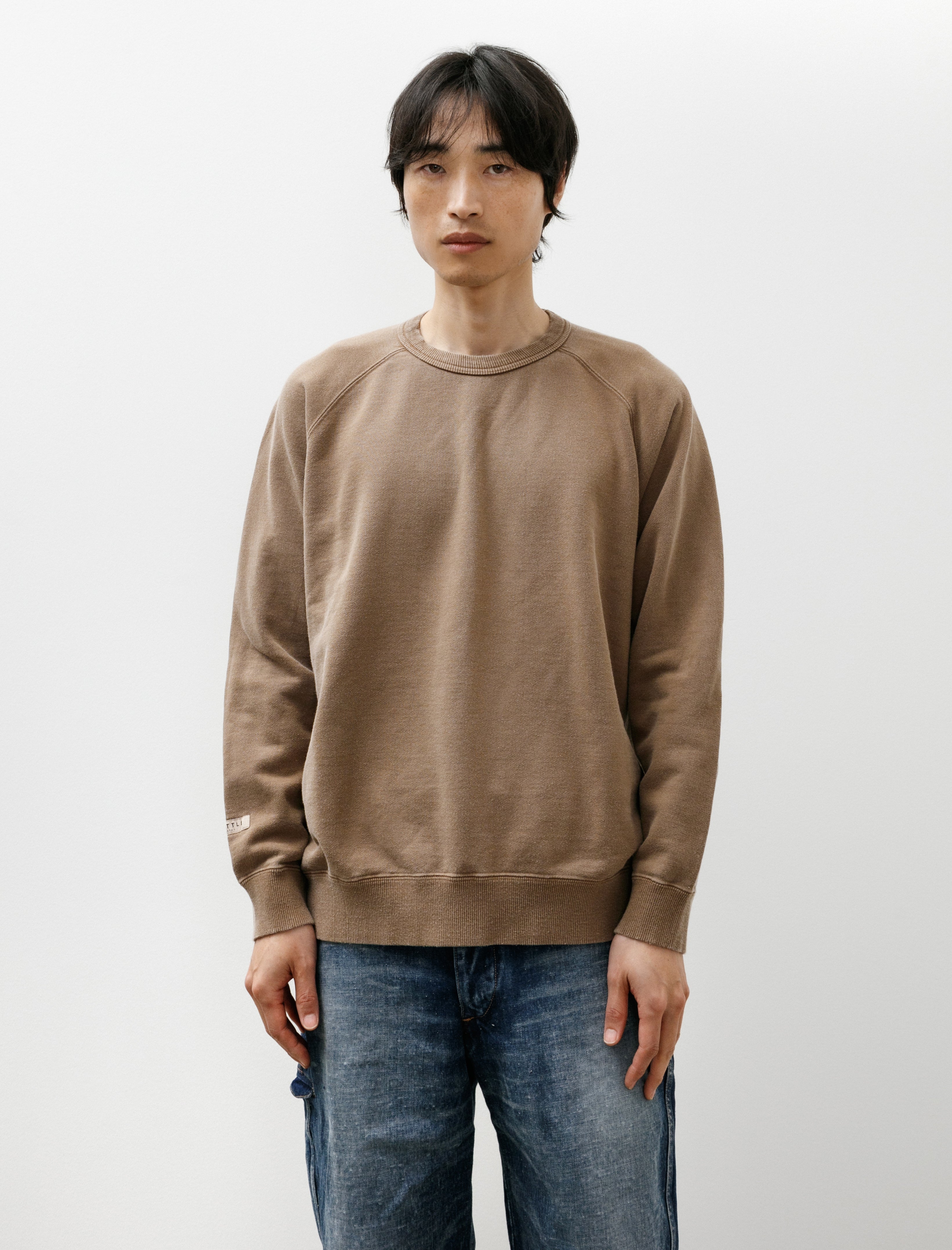 Cottle Life Botanical Crew Neck Coffee