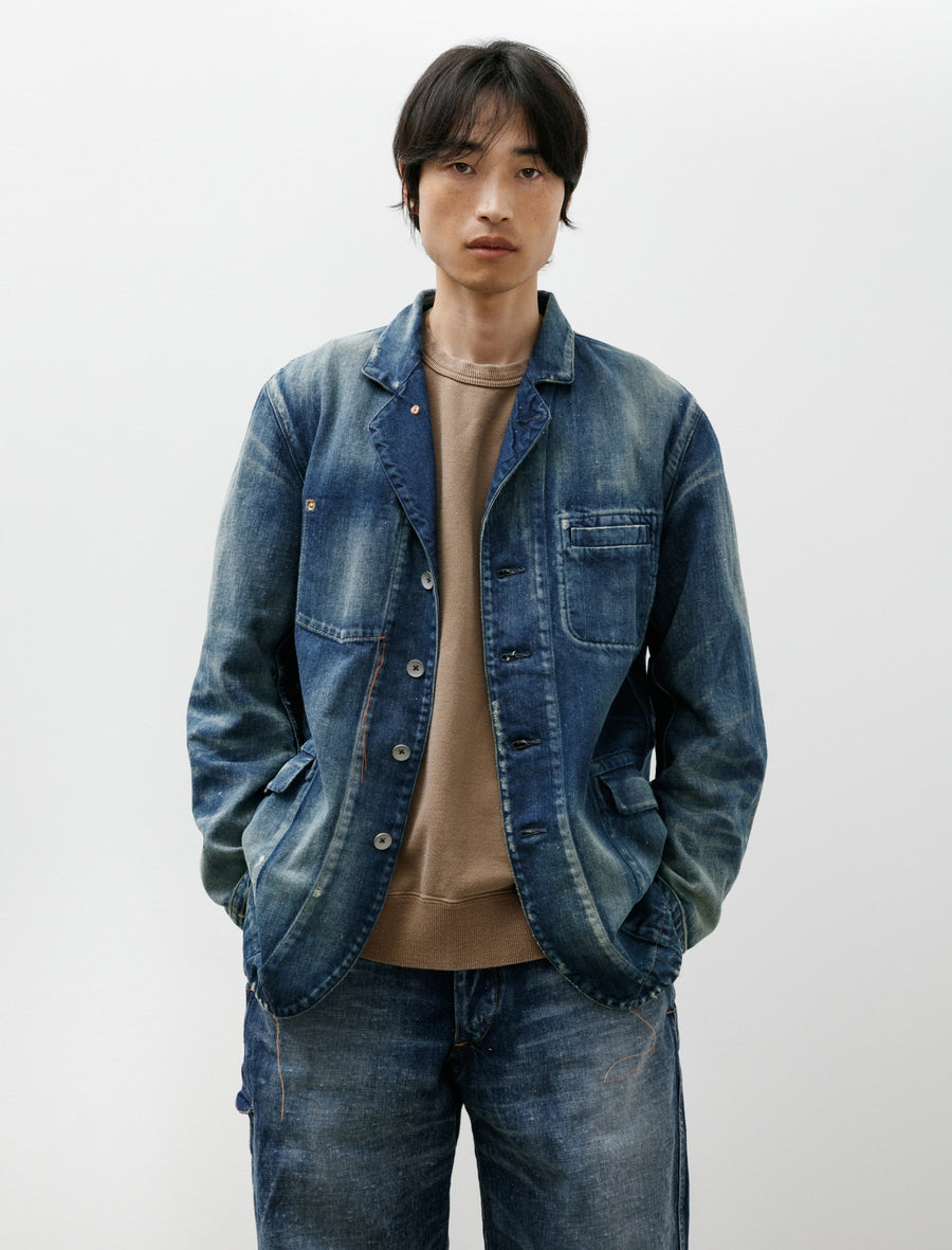 Dear Denim AOR Jacket Dark Indigo - Image 1