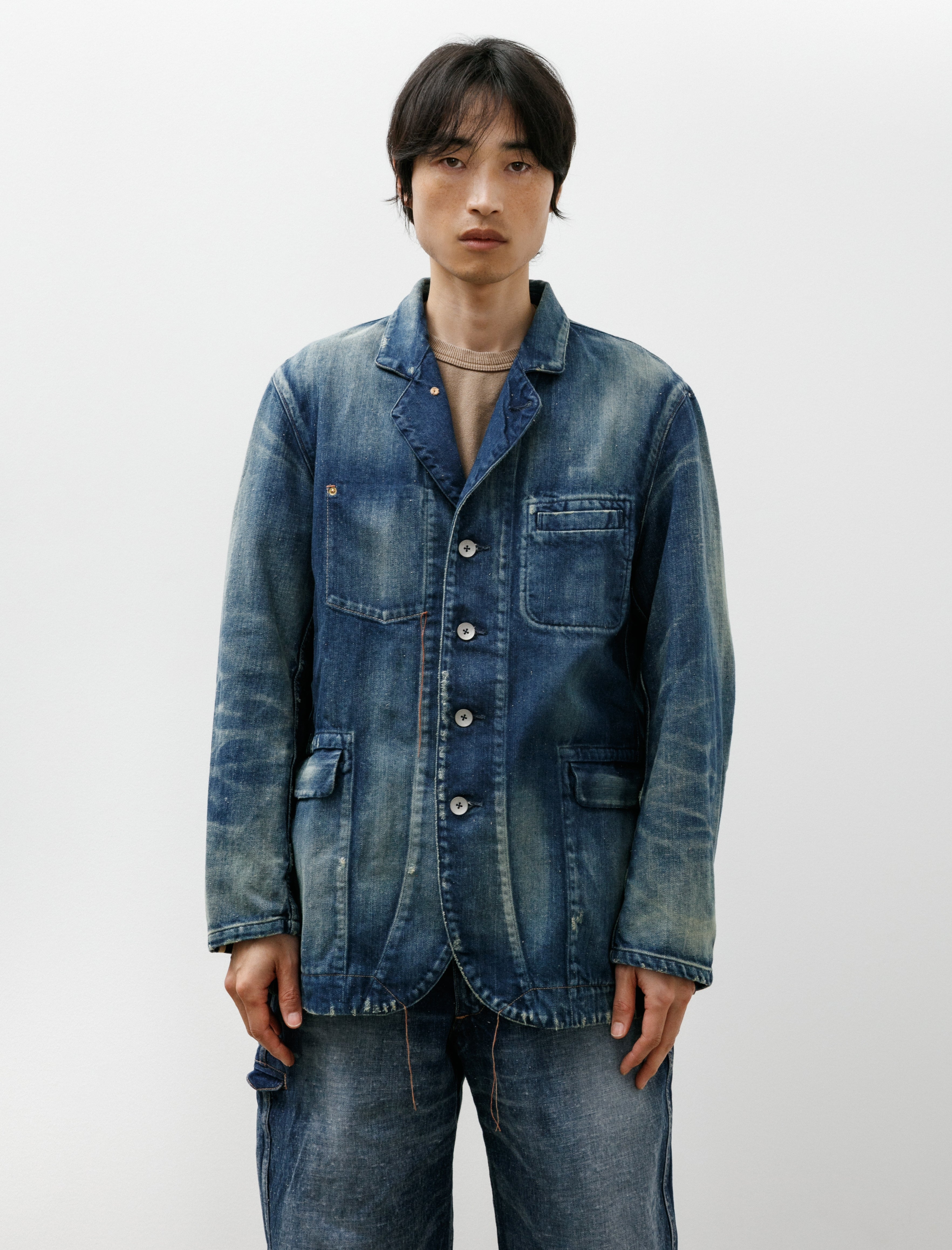 Cottle Dear Denim AOR Jacket Dark Indigo