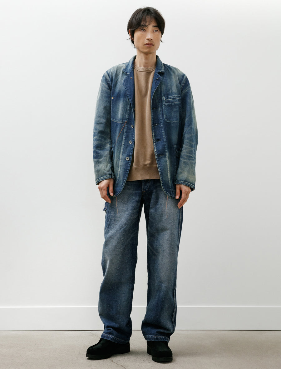 Cottle C.T.L Standard denim Pants Bizen Ichigo 14oz Dark Indigo