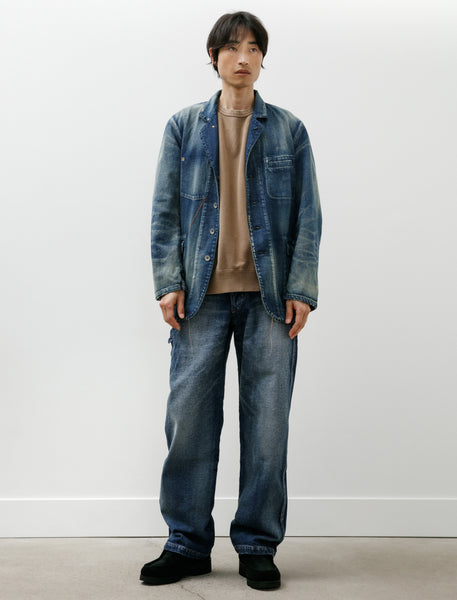 Cottle C.T.L Standard denim Pants Bizen Ichigo 14oz Dark Indigo