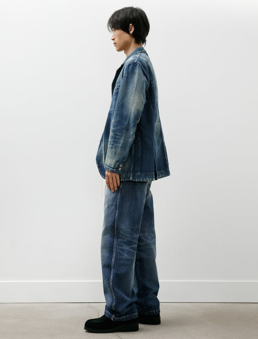 Cottle C.T.L Standard denim Pants Bizen Ichigo 14oz Dark Indigo