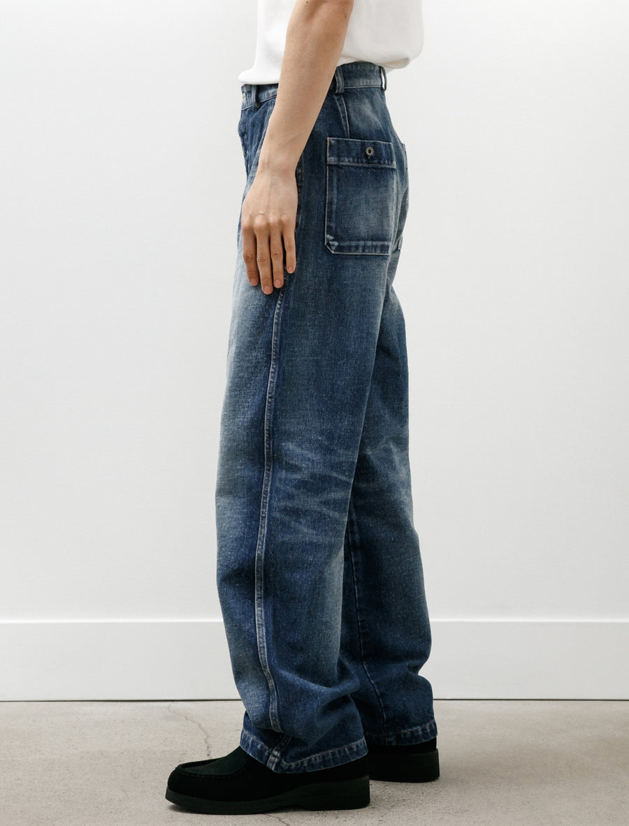 Cottle C.T.L Standard denim Pants Bizen Ichigo 14oz Dark Indigo