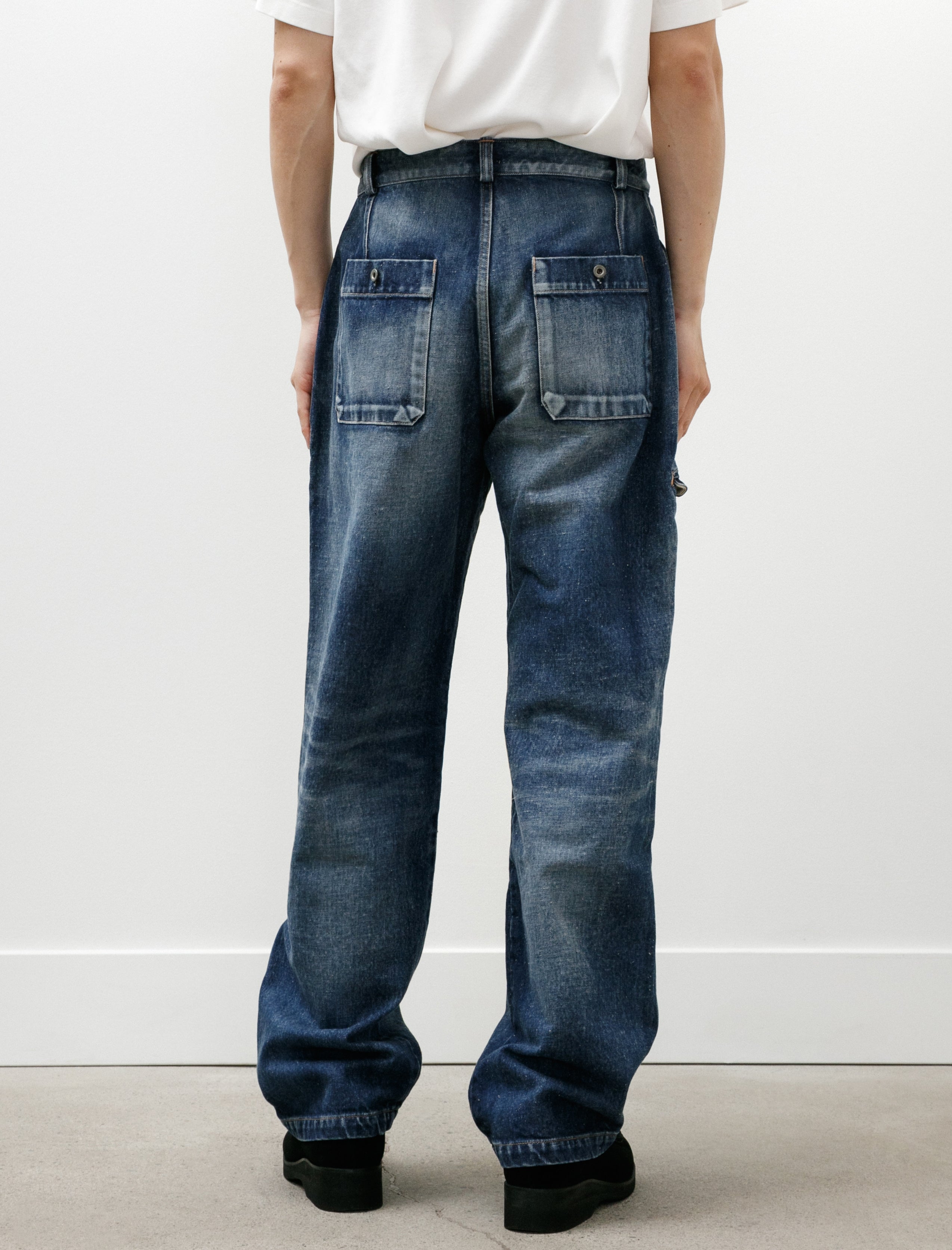 Cottle C.T.L Standard denim Pants Bizen Ichigo 14oz Dark Indigo