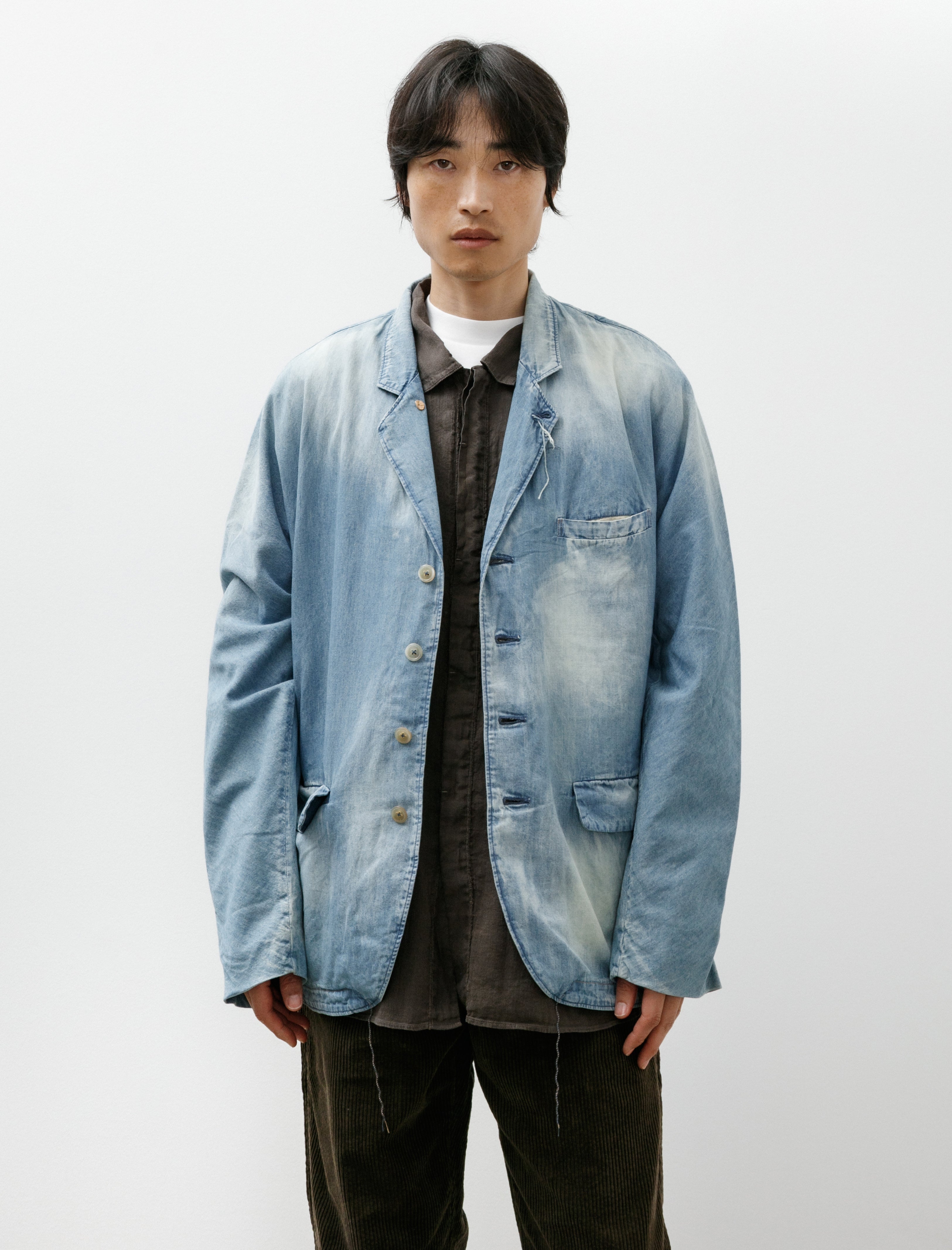 Cottle Dear Denim Zen Jacket 8oz Light Indigo