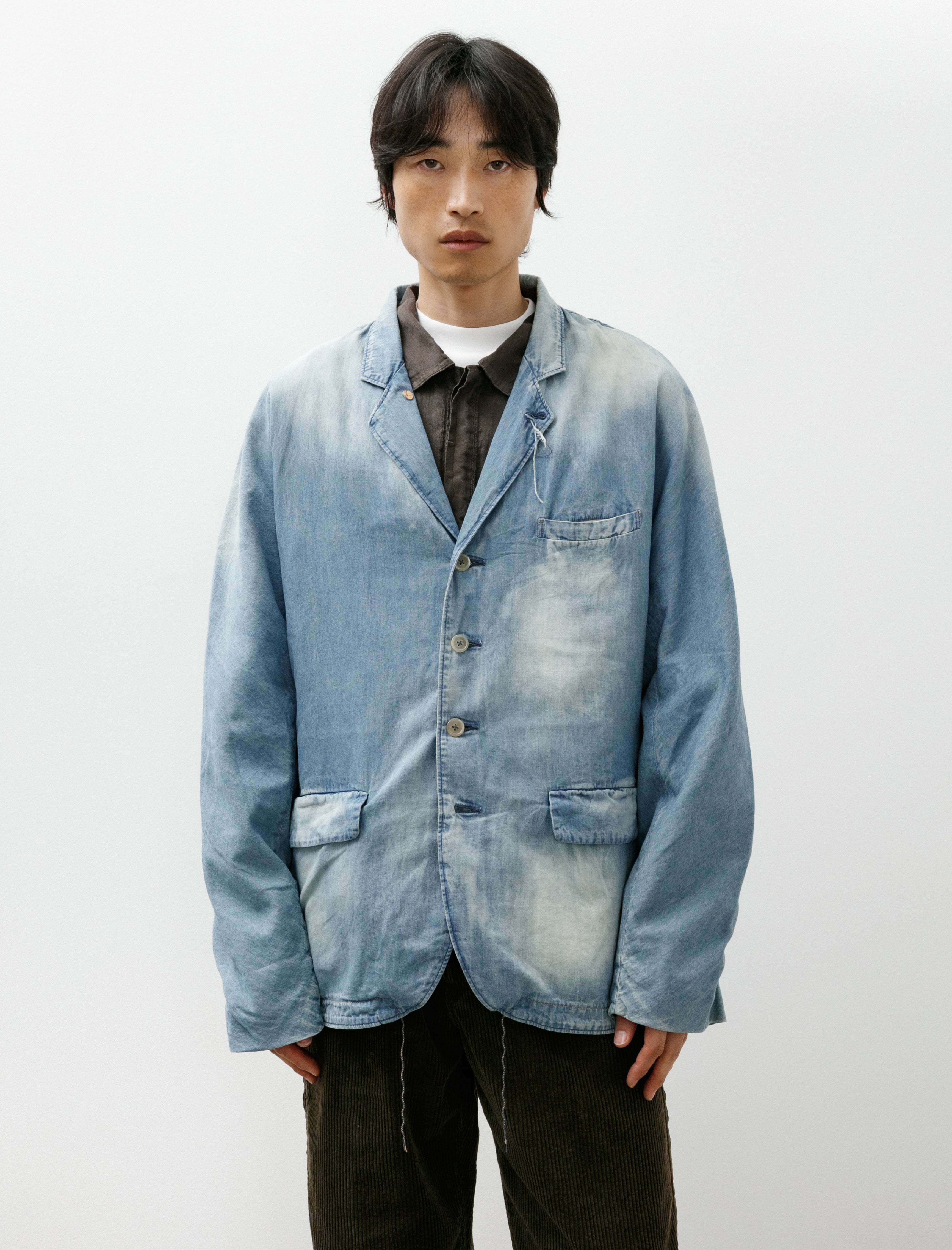Cottle Dear Denim Zen Jacket 8oz Light Indigo