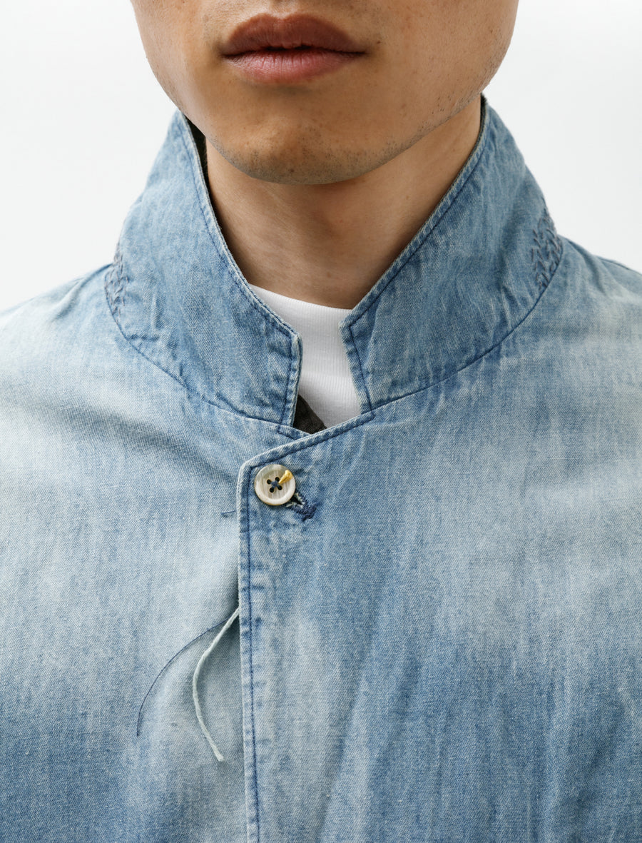 Dear Denim Zen Jacket 8oz Light Indigo - Image 6