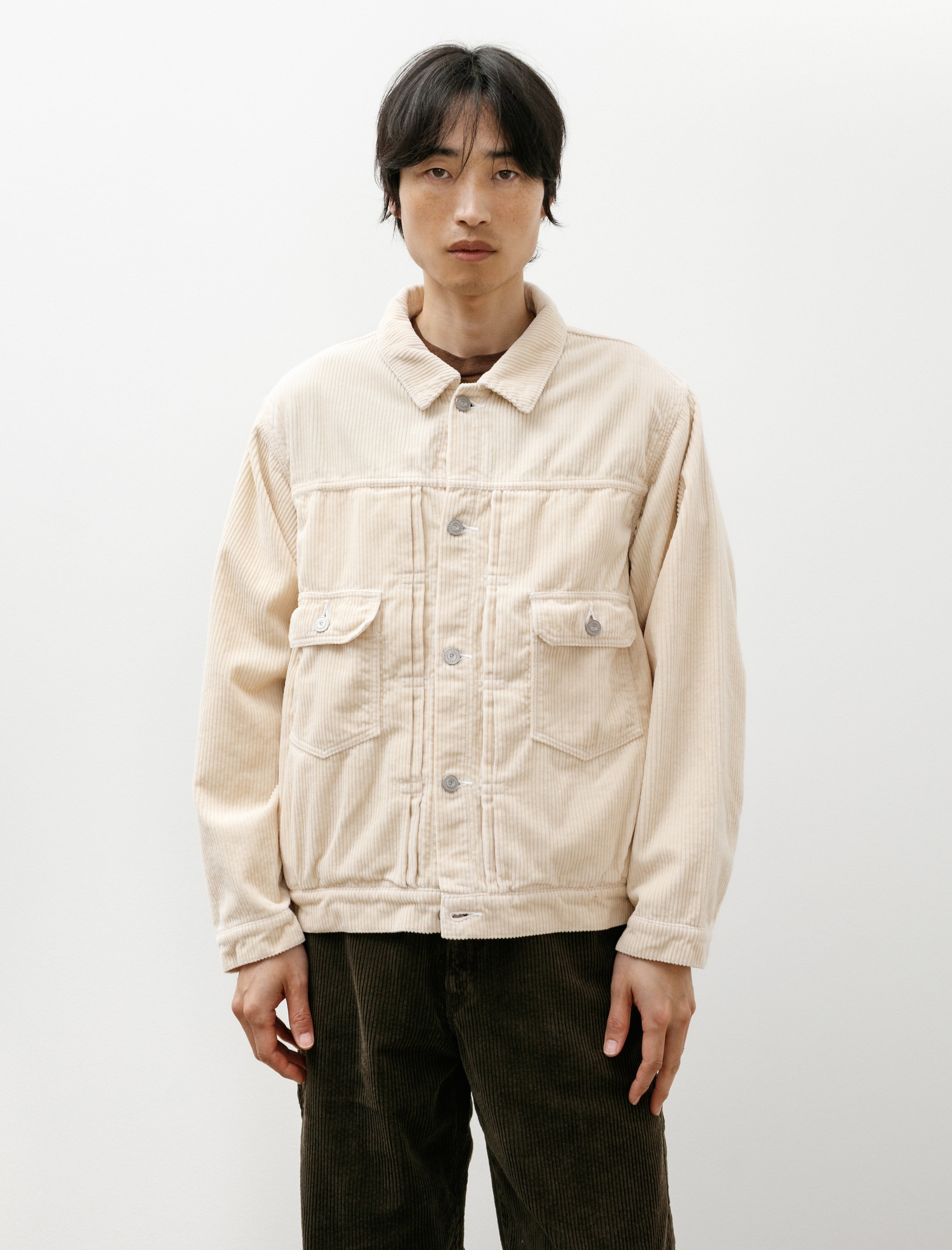 Cottle C.T.L Neo Type 2nd Corduroy Jacket Wheat Ecru