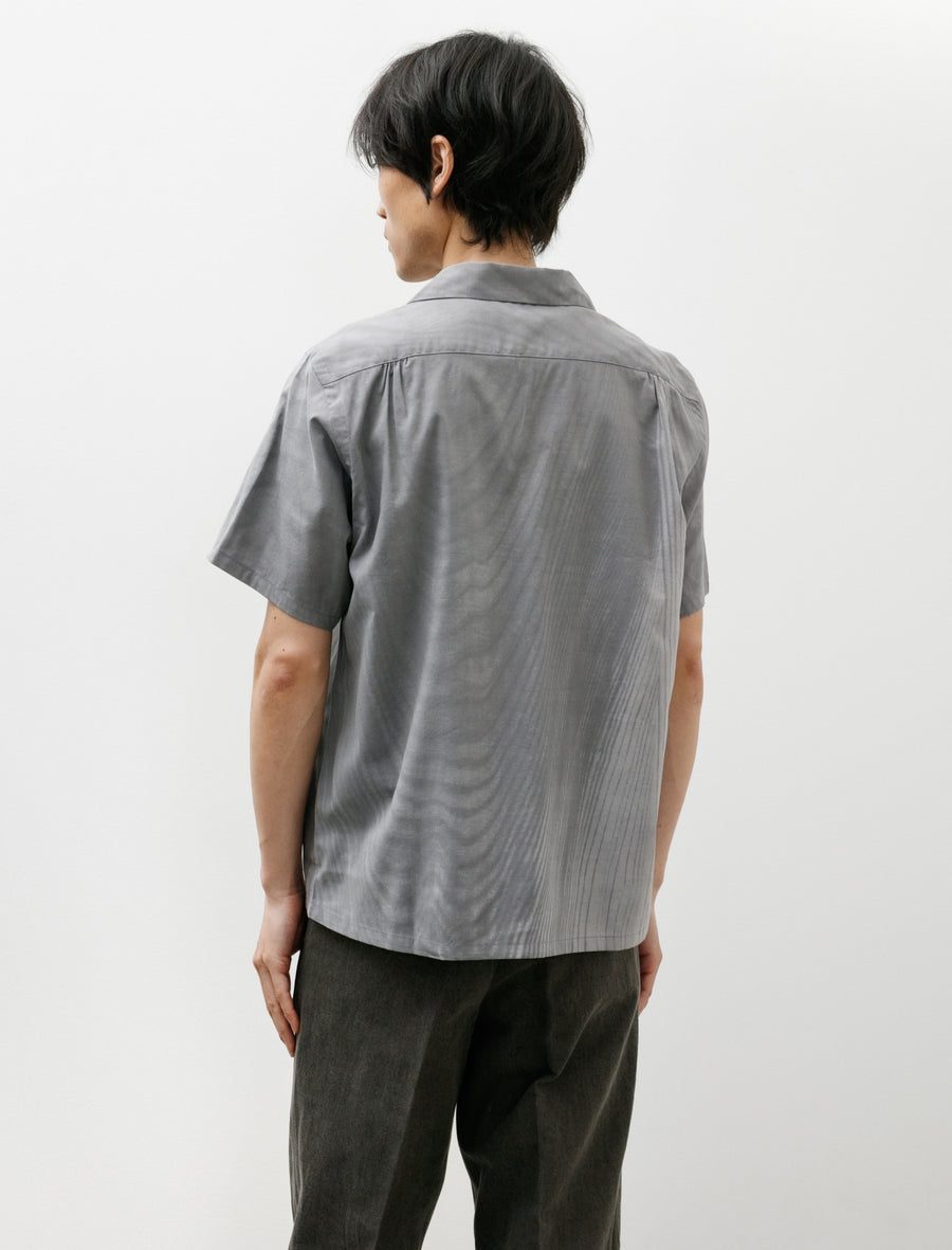 Lot 113 Open Collar Shirt Akitasugi Dark Blue - Image 2