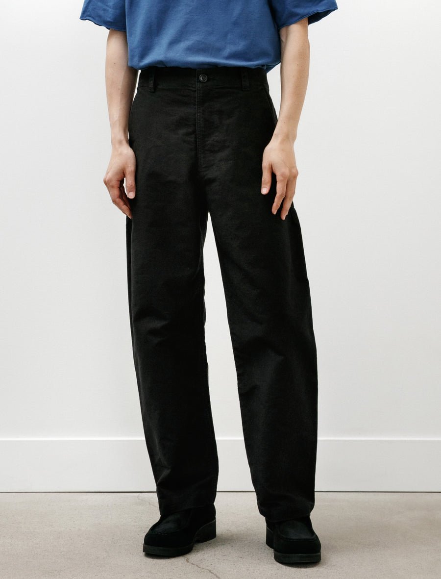 Lux P Cotton Moleskin Black - Image 4