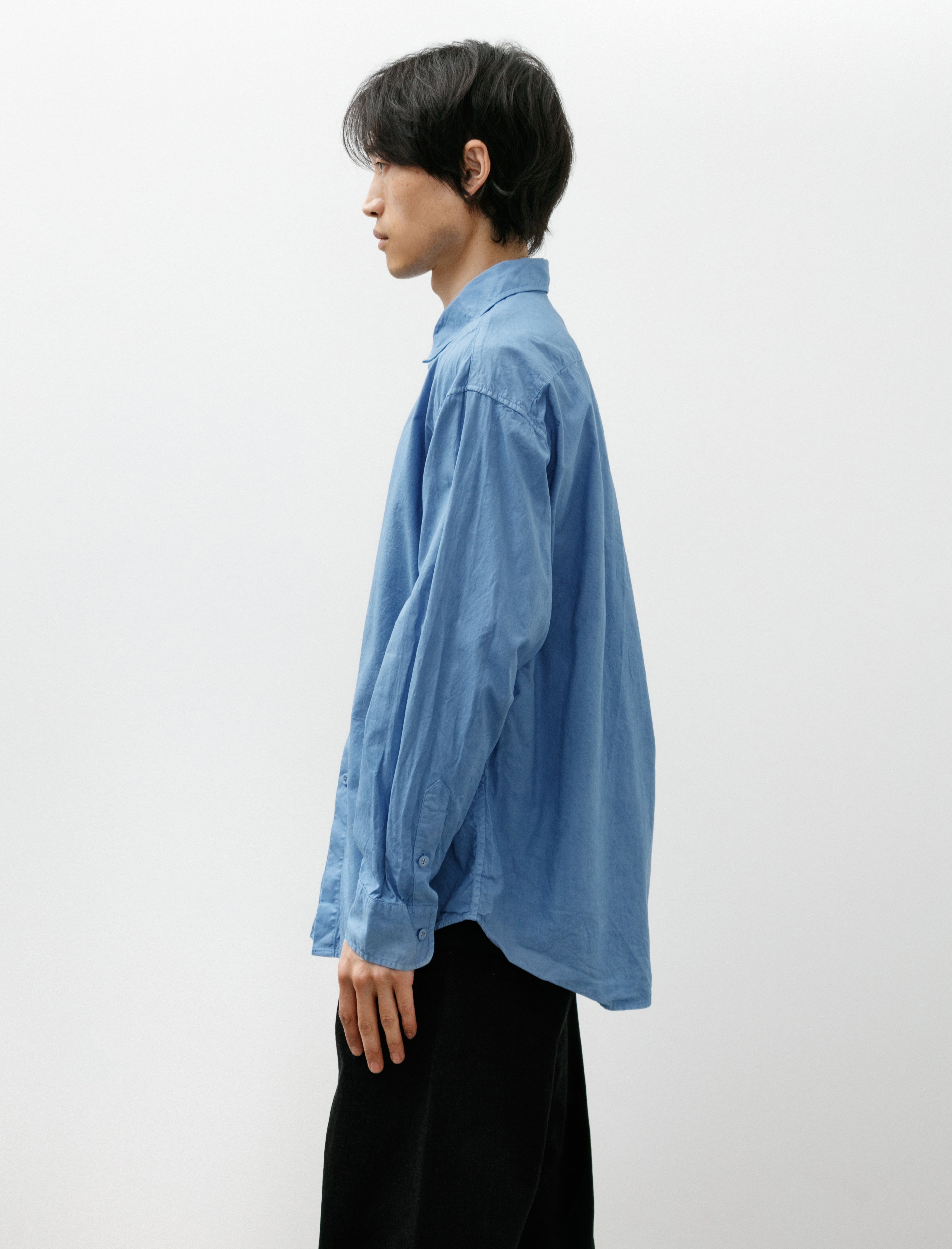 Arpenteur Doris Giza Poplin Woad
