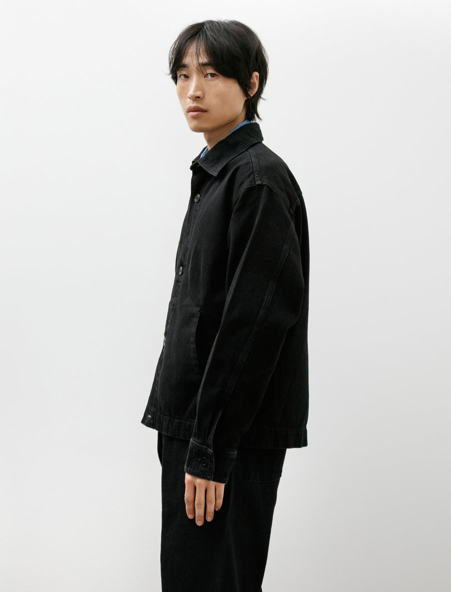 Lux J Mid Weight Denim Washed Black - Image 3