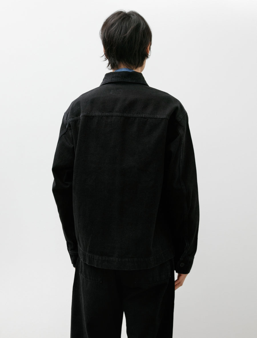 Lux J Mid Weight Denim Washed Black - Image 2