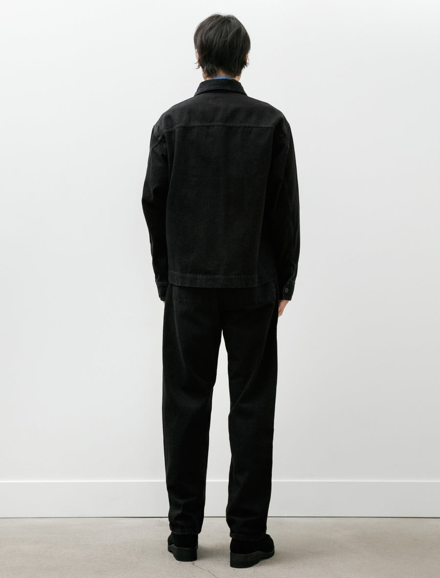 Lux J Mid Weight Denim Washed Black - Image 6
