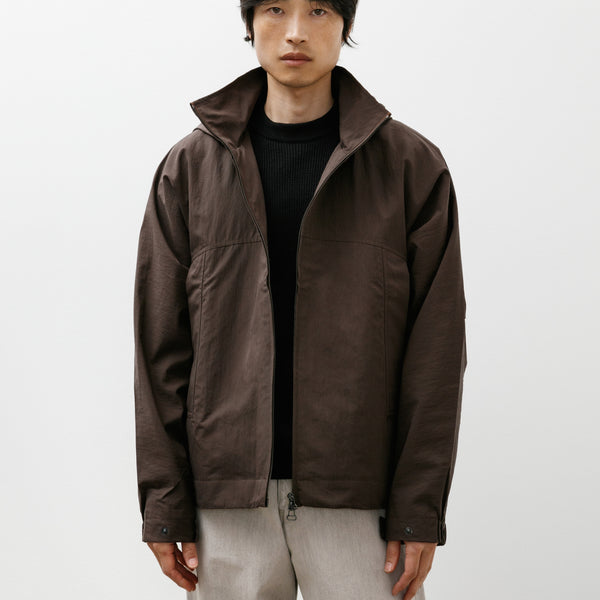 19070✨️プラダ 42 光沢 フードコート ナイロン ダークブラウン パーカー Arpenteur Air Parka Weather Cloth Brown – Neighbour