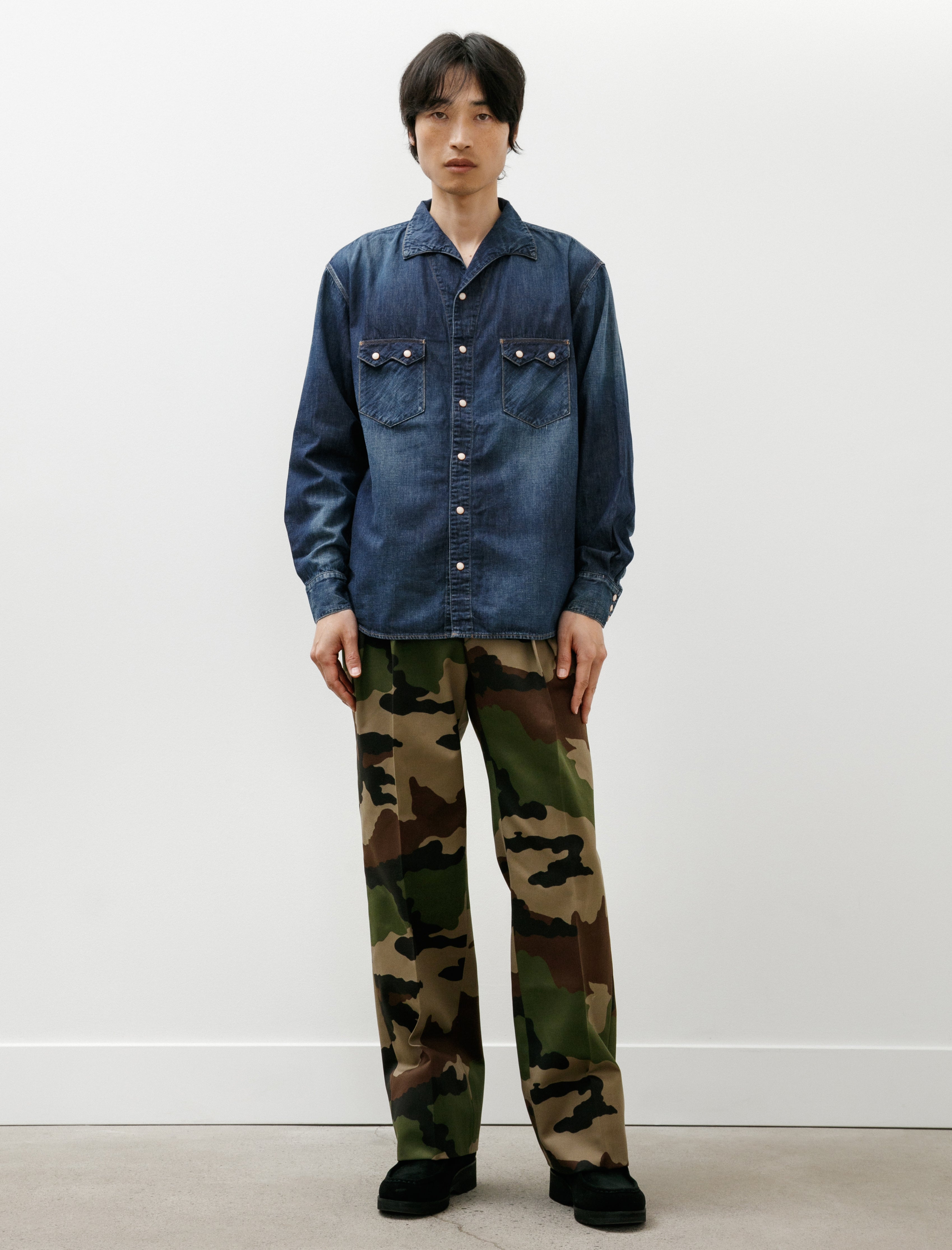 Neat French F2 90's CAMO Wide Camo