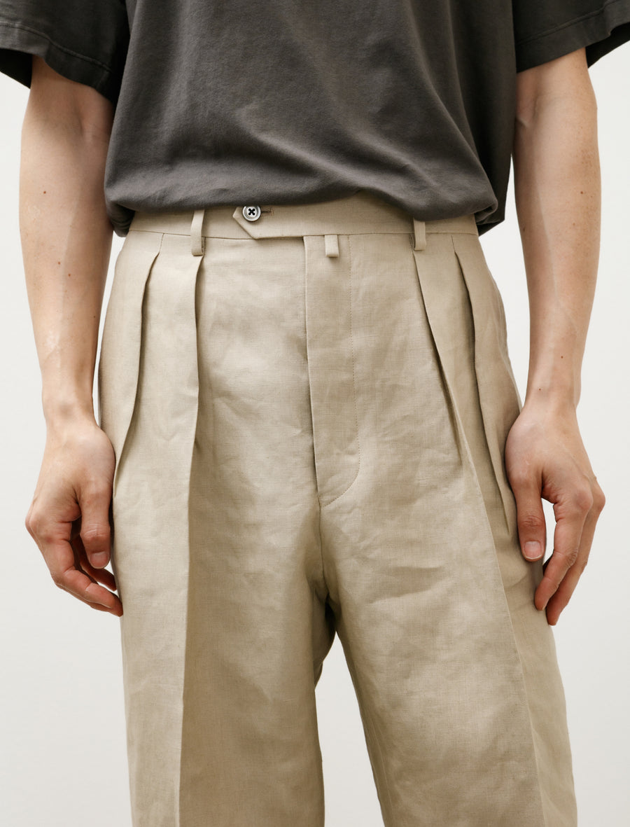 Spence Bryson Linen Wide Beige - Image 7
