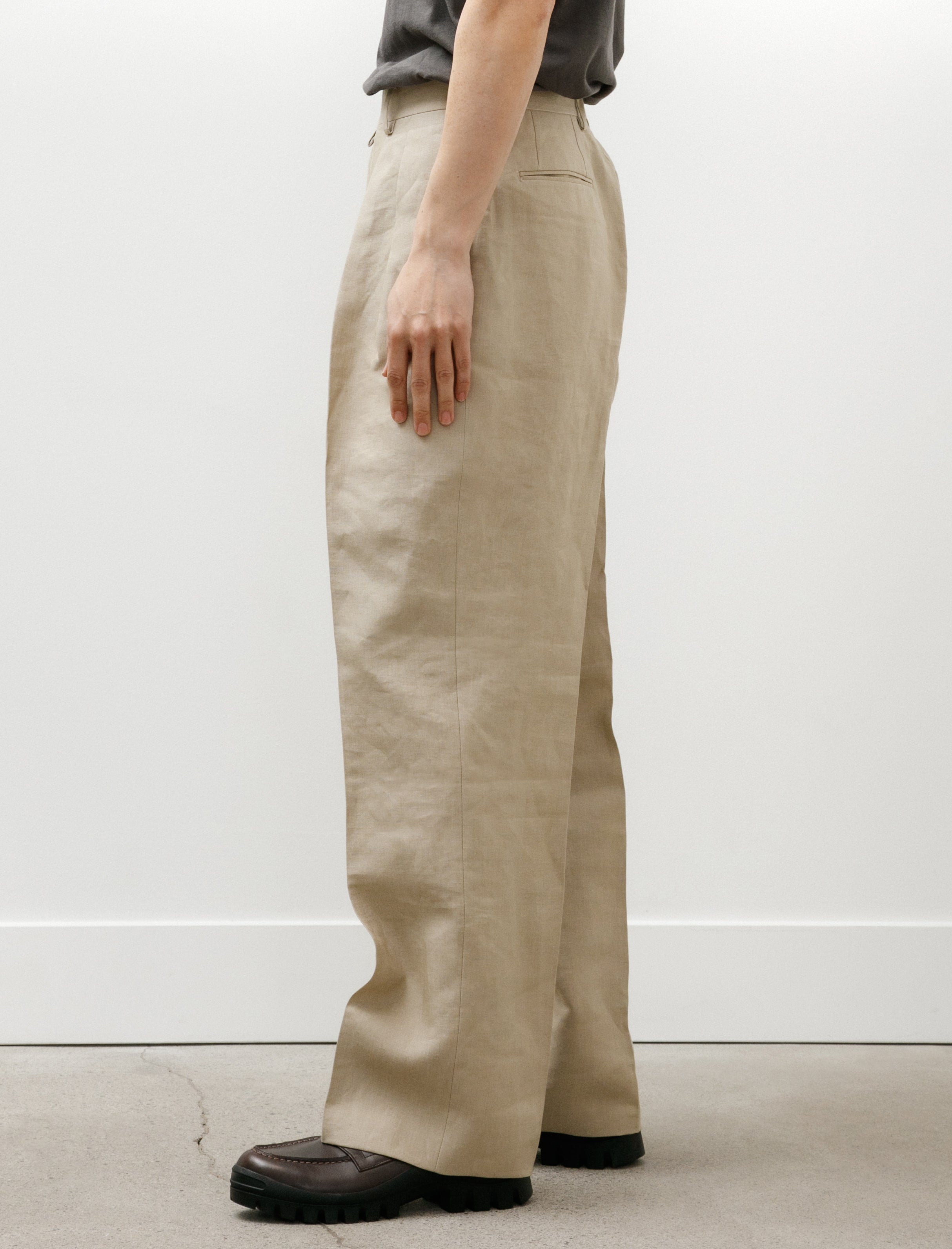 Neat Spence Bryson Linen Wide Beige
