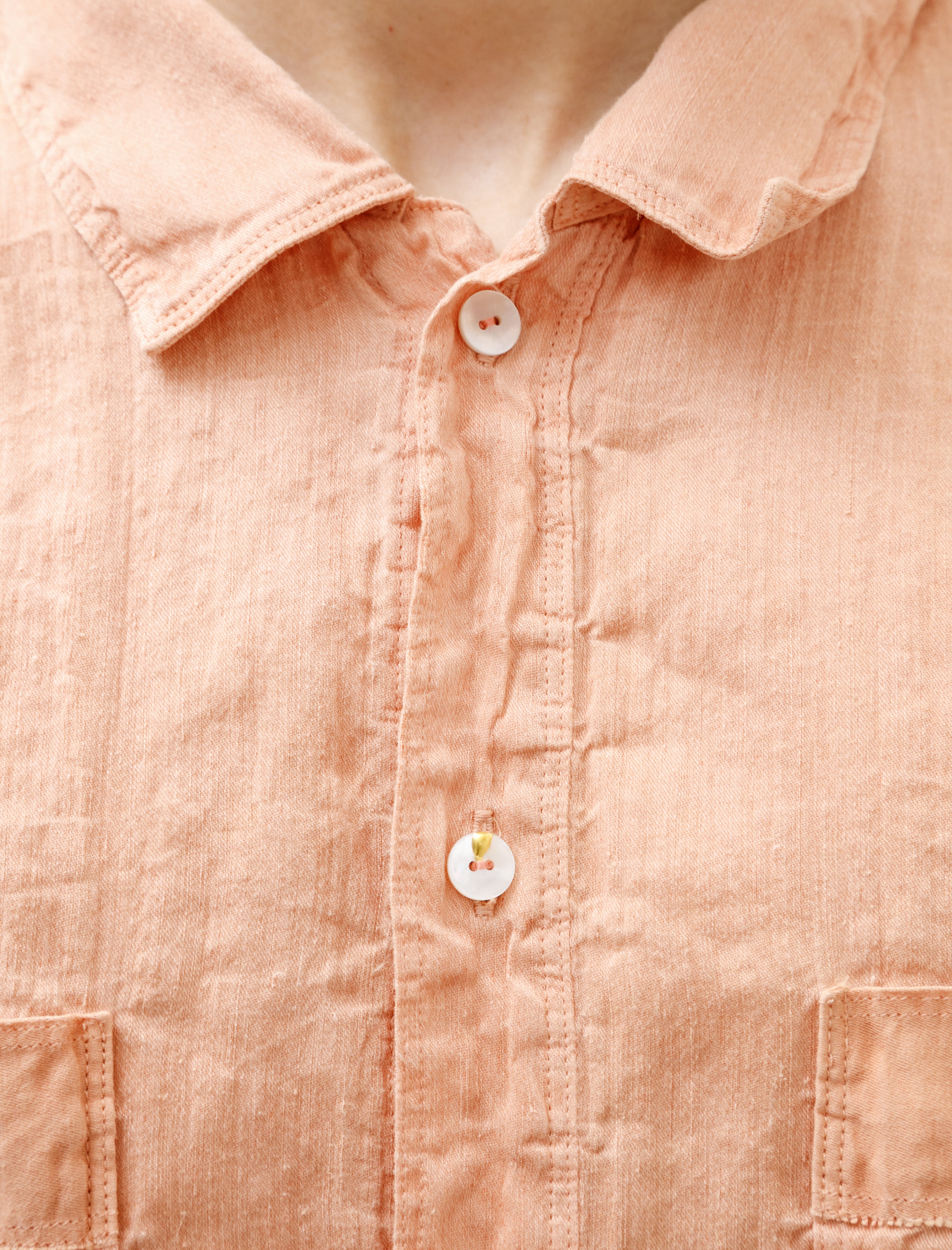 Cottle Sand Beach New Wave Shirt Sparkle Orange