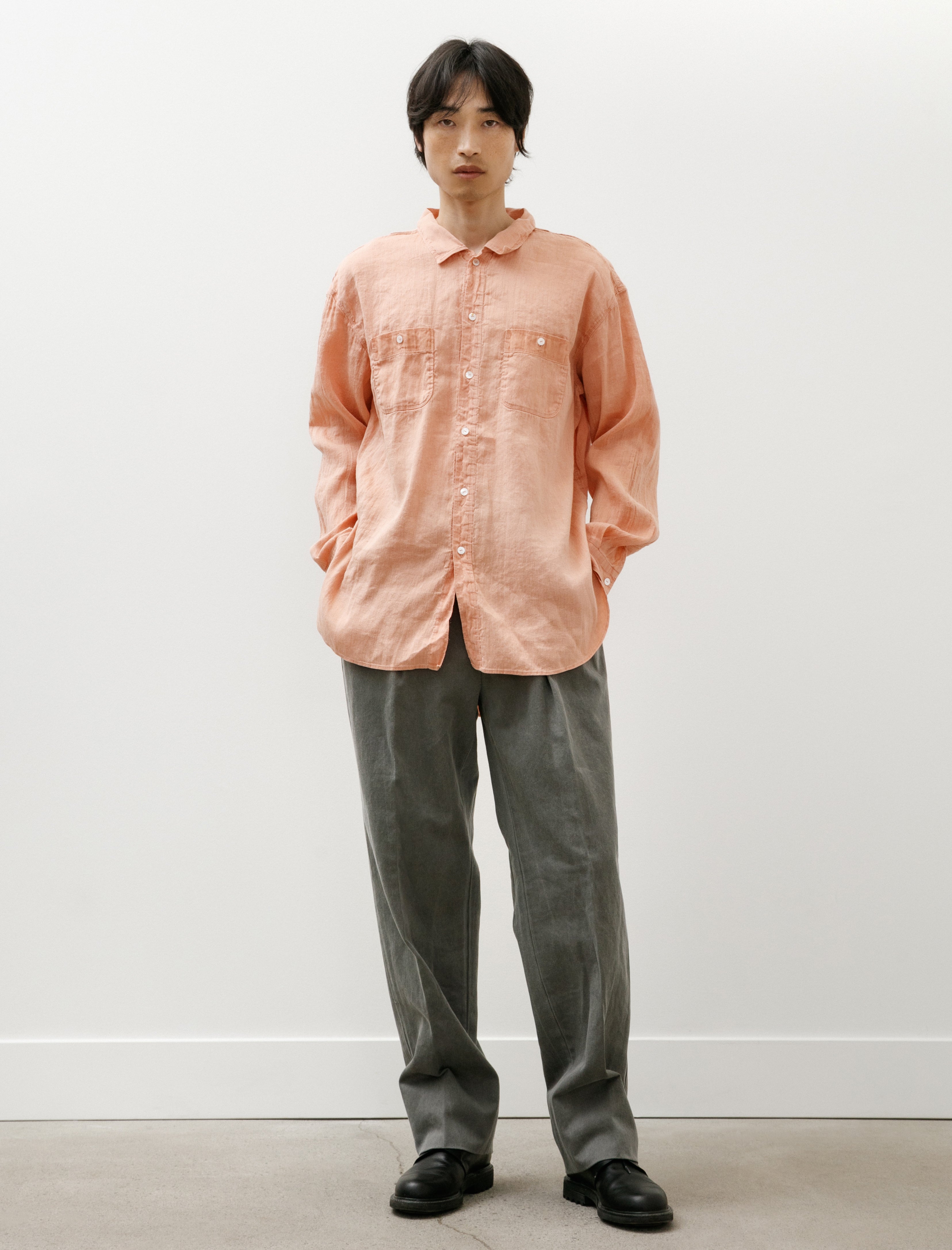 Neat Chino Light Fade Grey