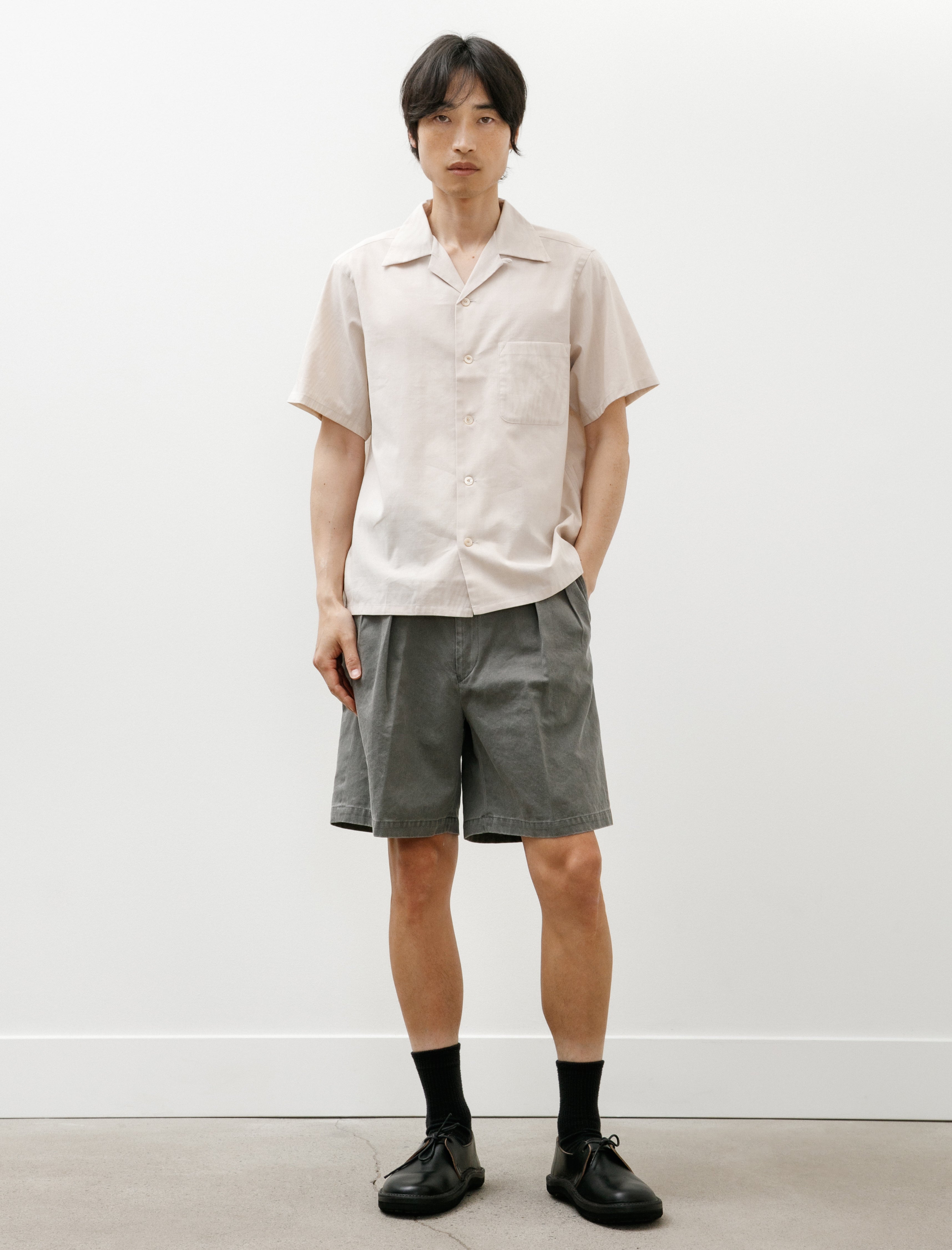 Neat Chino Shorts Light Fade Grey