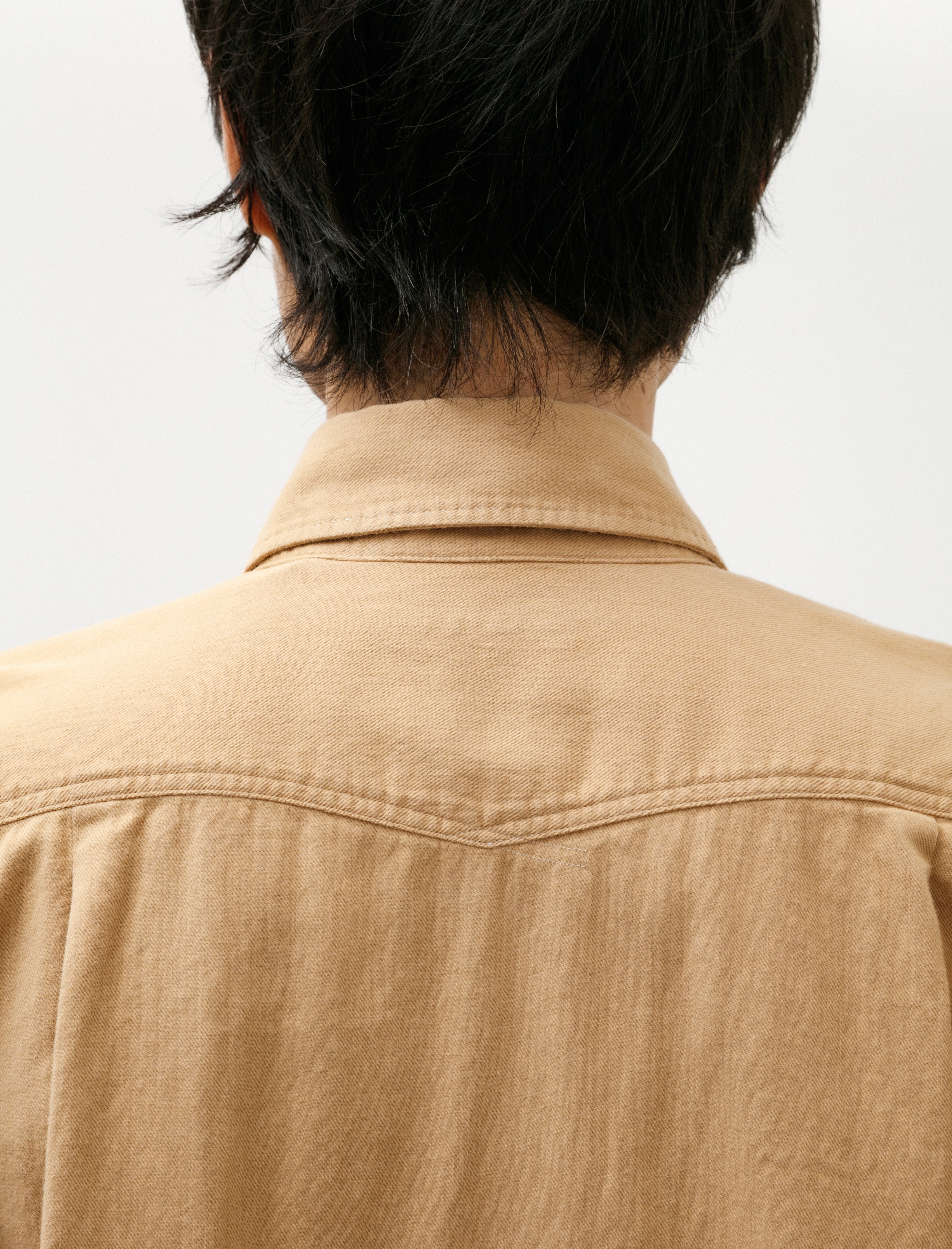 Maatee & Sons Work Shirt Cotton Vintage Chino Beige – Neighbour