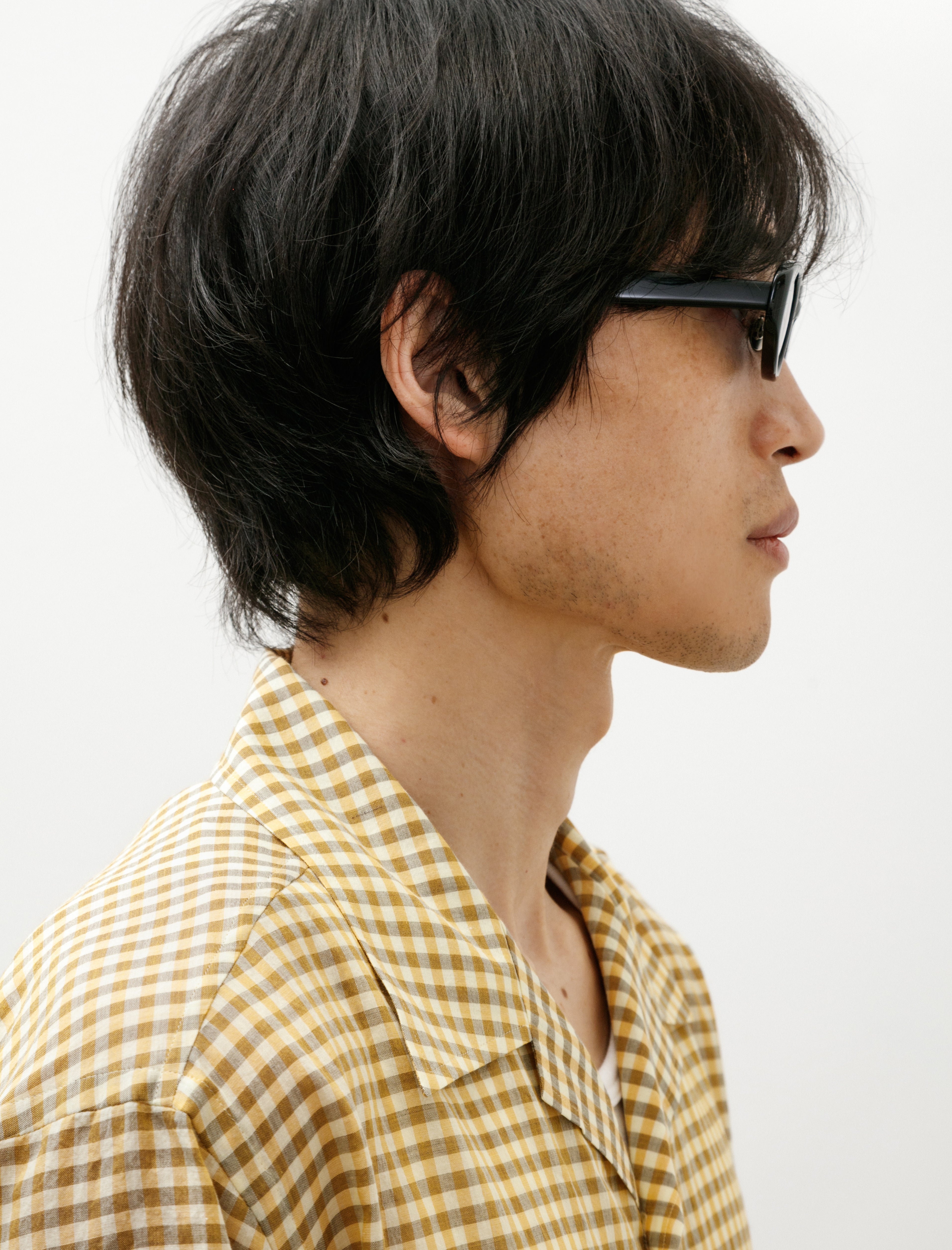 Auralee Sunglasses 002R Black