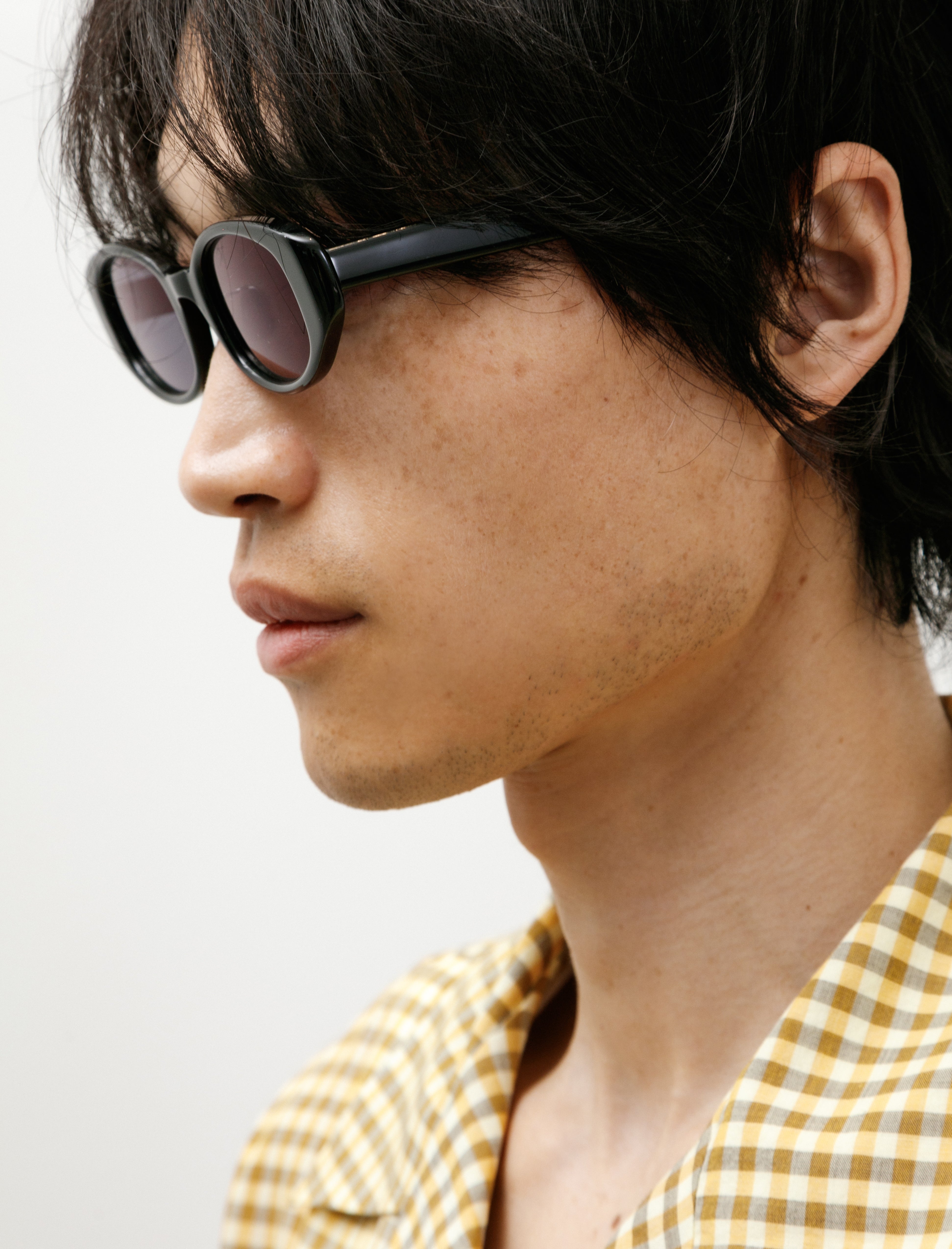 Auralee Sunglasses 002R Black