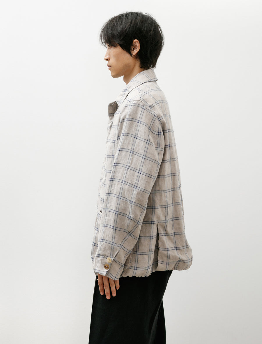 Gathered Jacket Rodin White Pane - Image 3