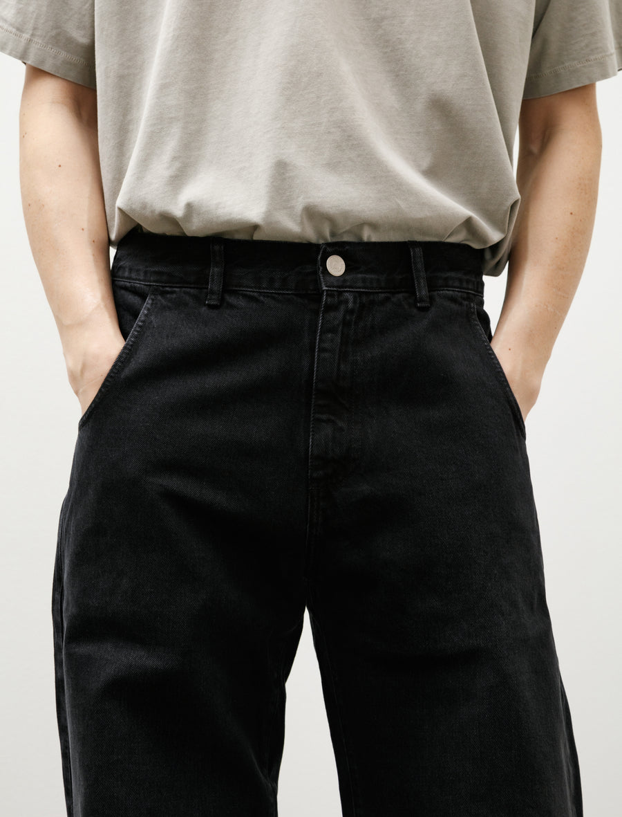 Straight Cut Jeans Faded Black - Image 7