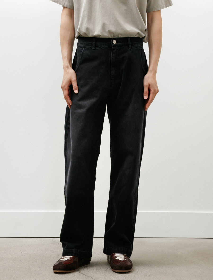 Straight Cut Jeans Faded Black - Image 4