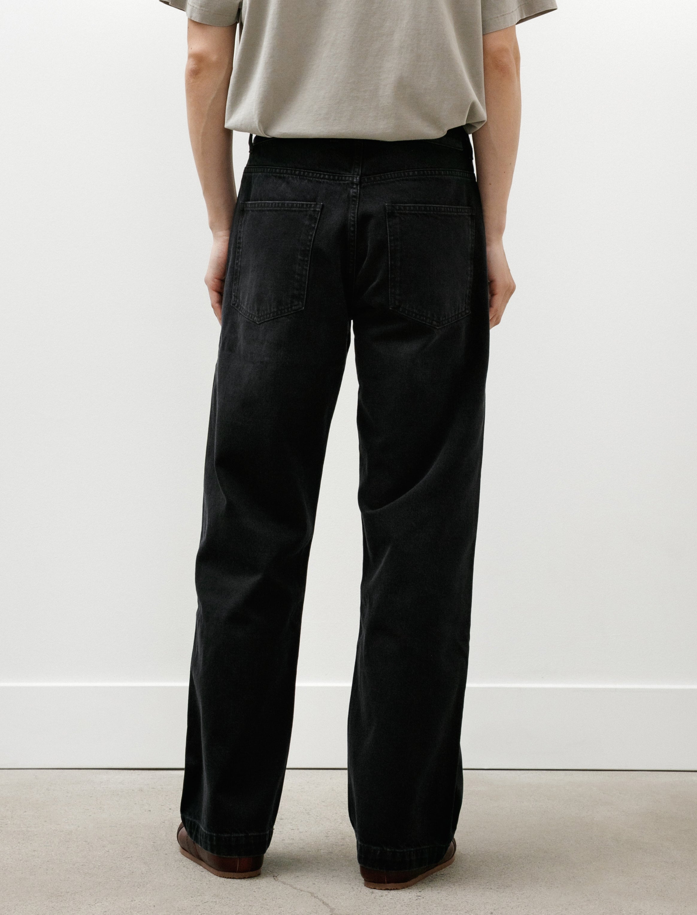 mfpen Straight Cut Jeans Faded Black