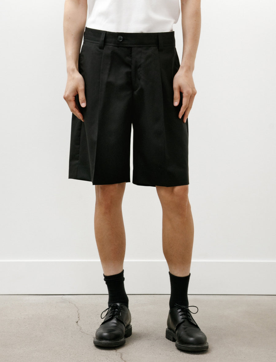 Classic Shorts Black Tropical Wool - Image 4