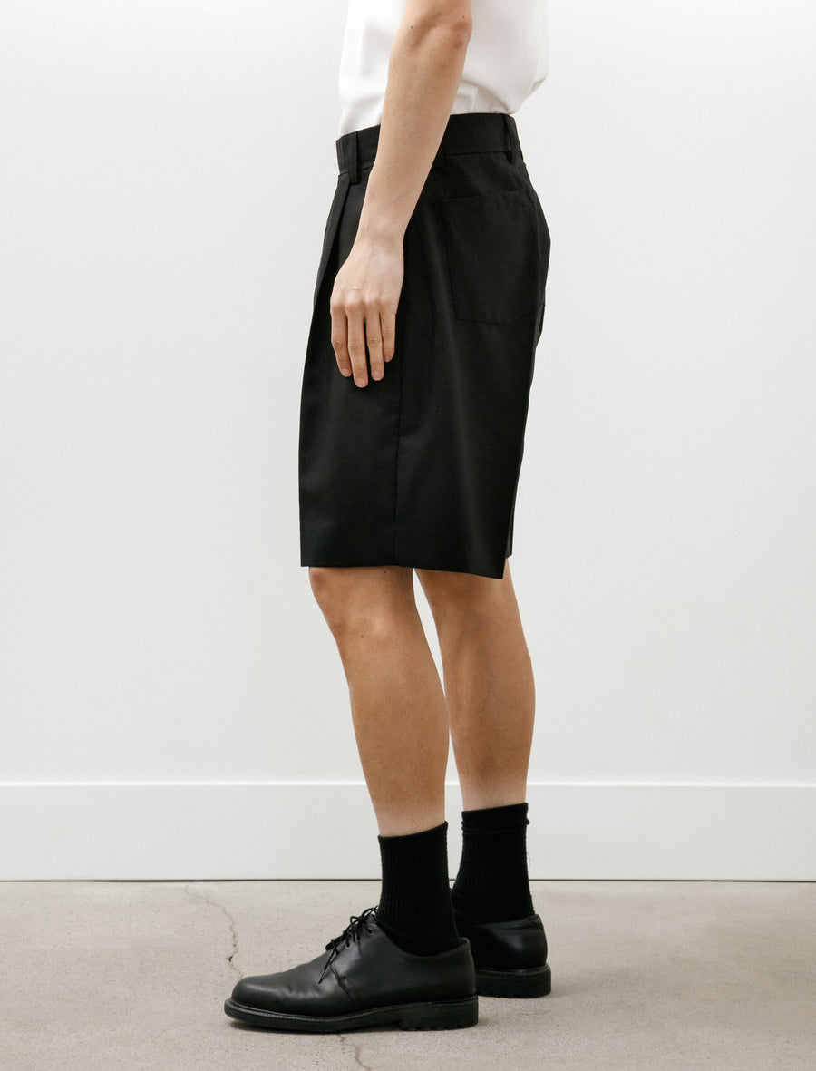 Classic Shorts Black Tropical Wool - Image 6