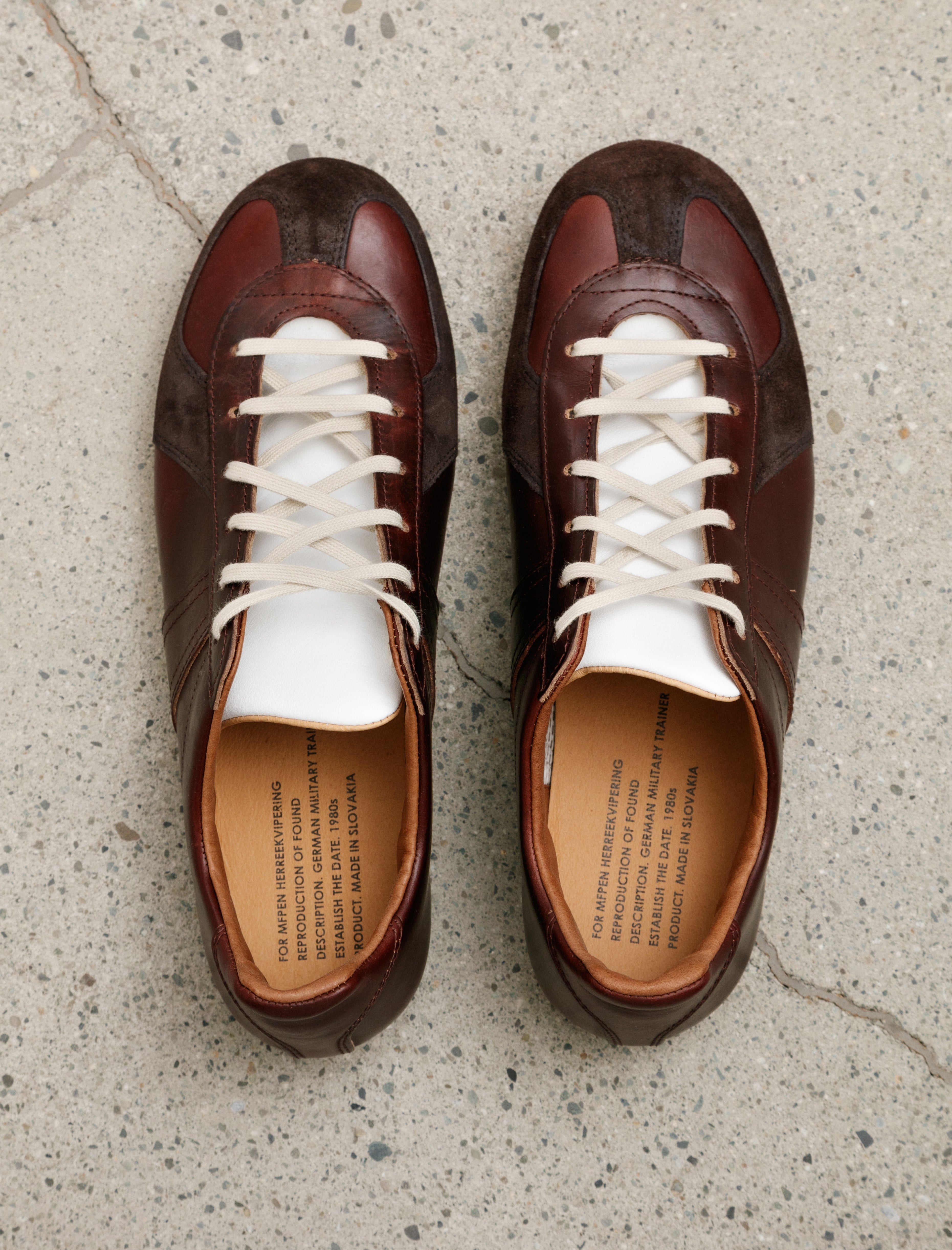 mfpen ROF Gat Sneaker Burgundy Chromexcel